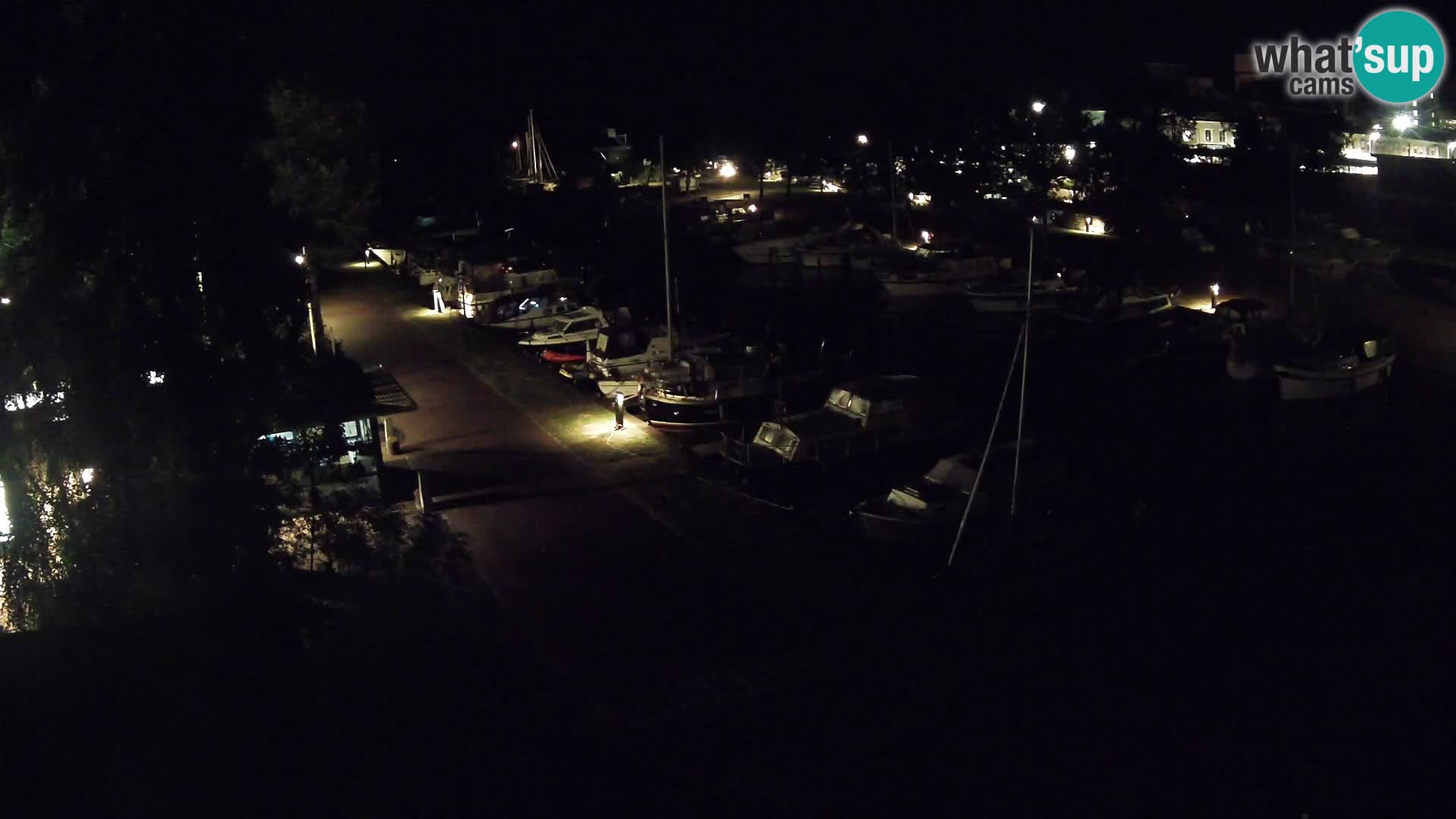 La marina di Joure livecam  – Vista del Mulino a vento
