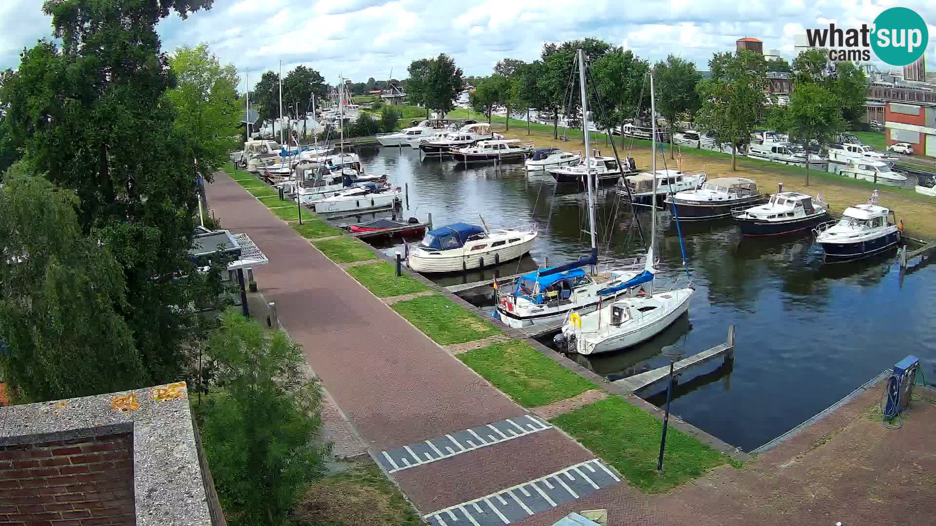 LIVE Joure Hafen webcam Windmühle