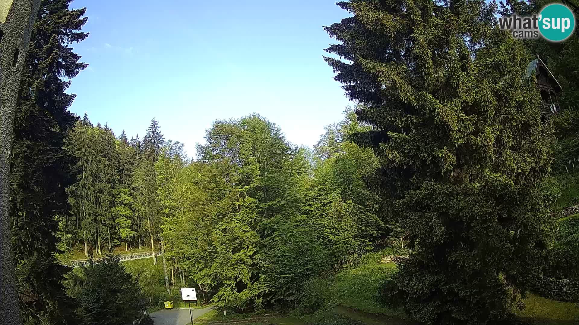 Webcam Spalona – centro scii da fondo live cam montagne Bystrzycki