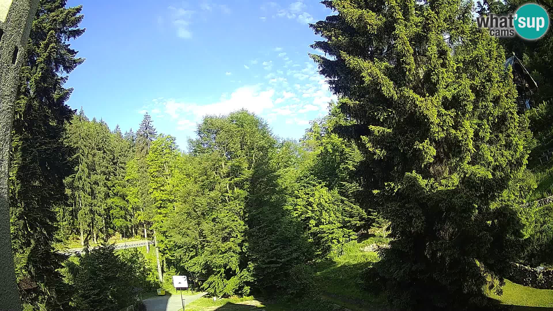 LIVE cam Spalona – Station de ski de fond Spalona webcam Montagnes Bystrzyckie