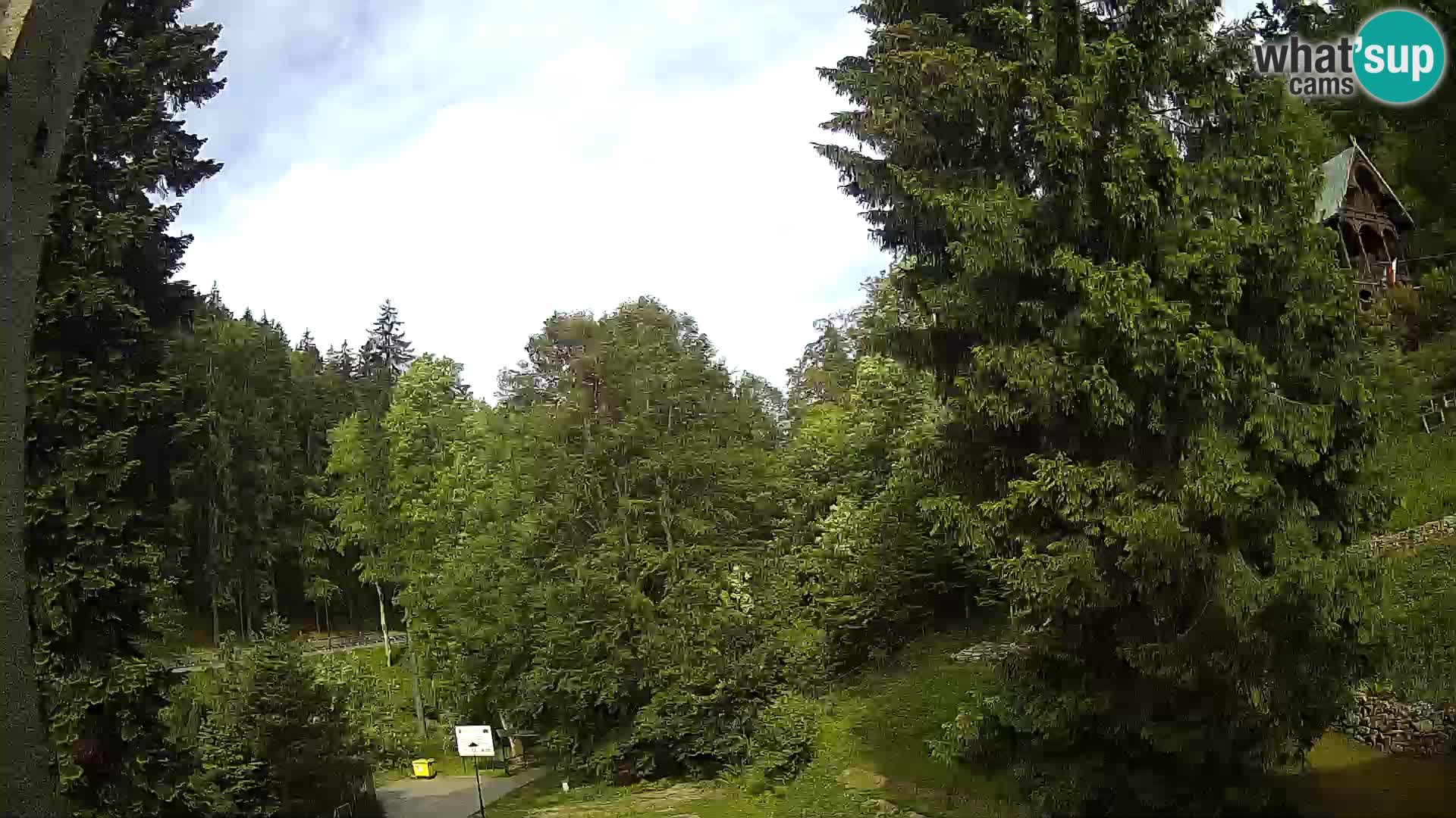 Spletna kamera Spalona – tekaški center v živo planine Bystrzyckie