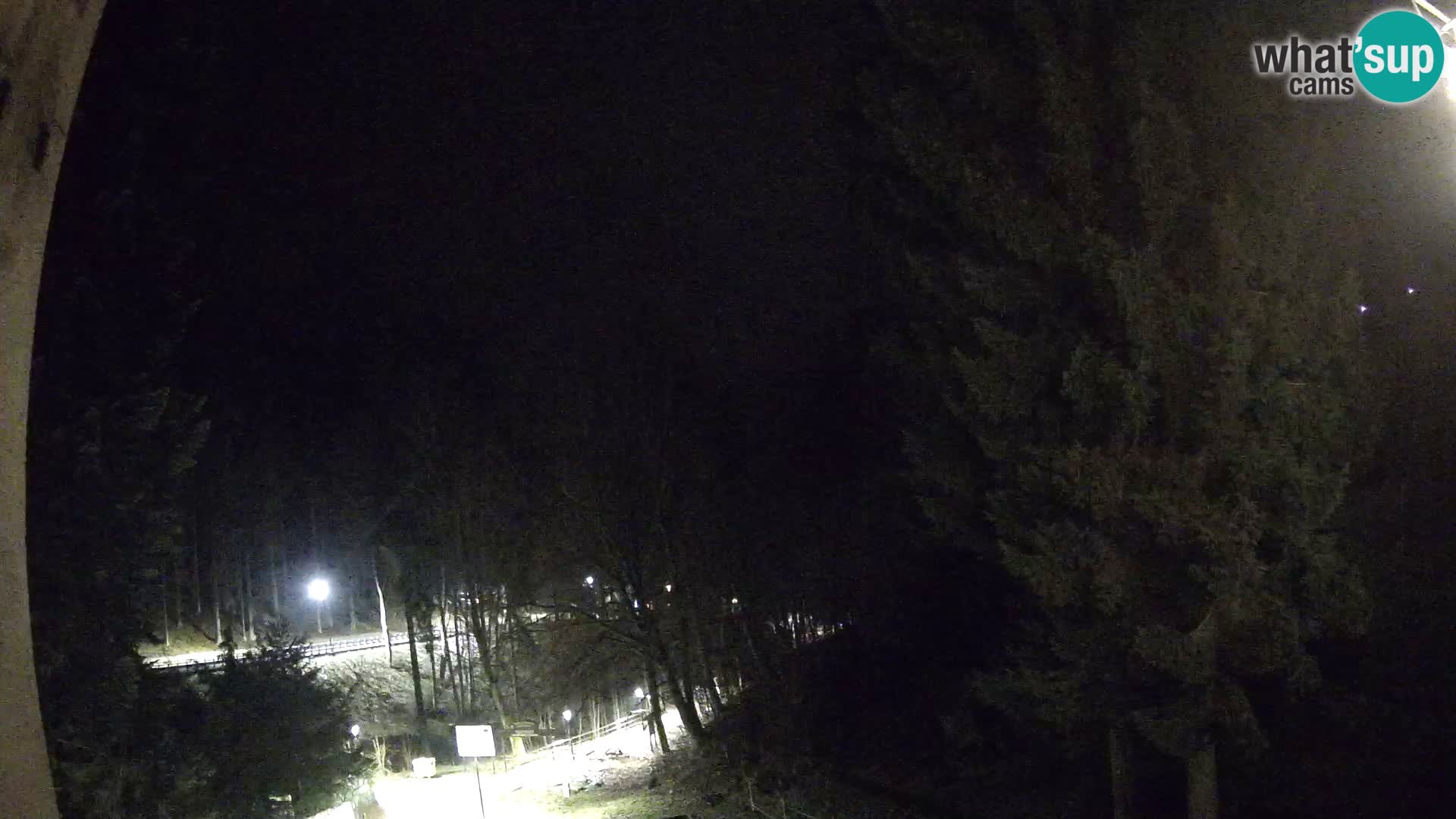 Webcam Spalona – centro scii da fondo live cam montagne Bystrzycki