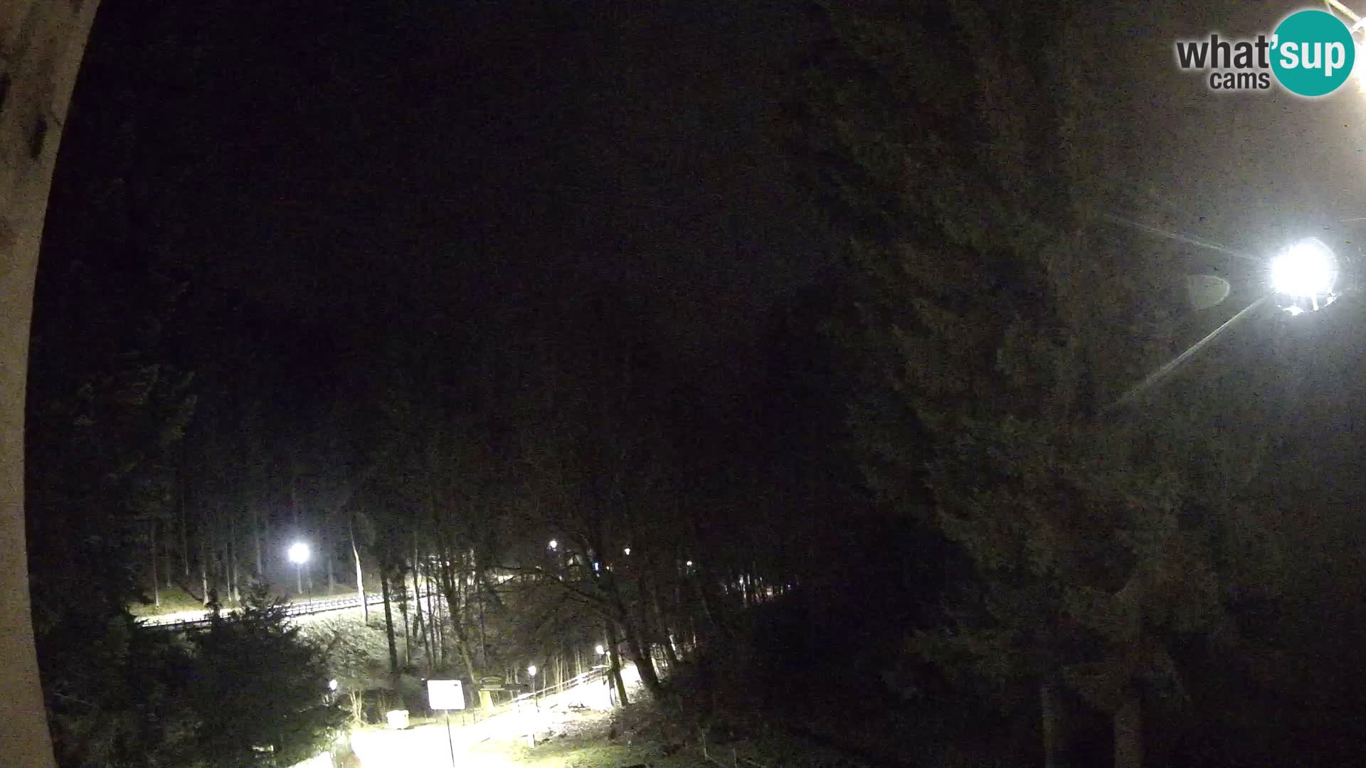 Webcam Spalona – centro scii da fondo live cam montagne Bystrzycki