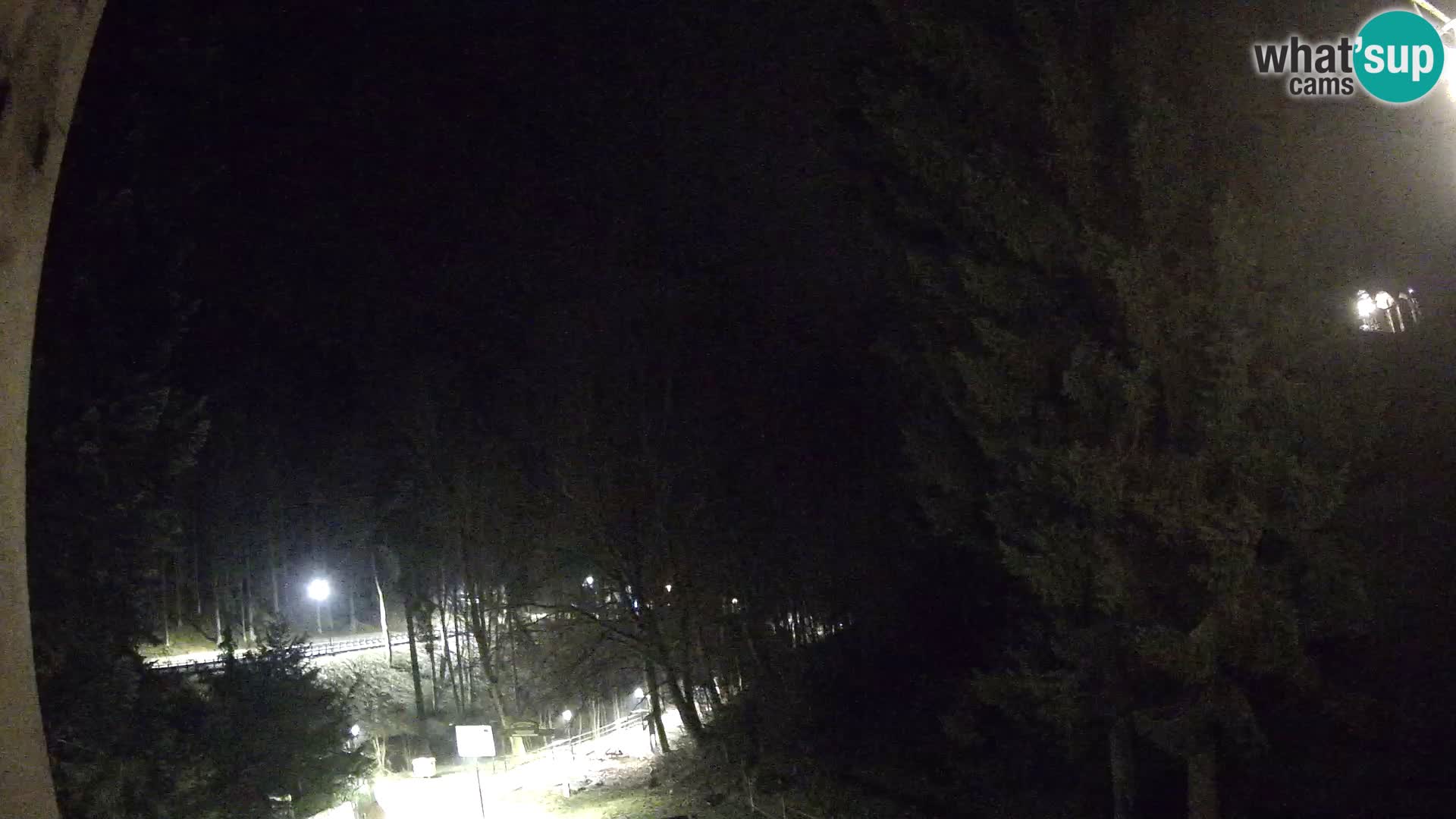 Webcam Spalona – centro scii da fondo live cam montagne Bystrzycki