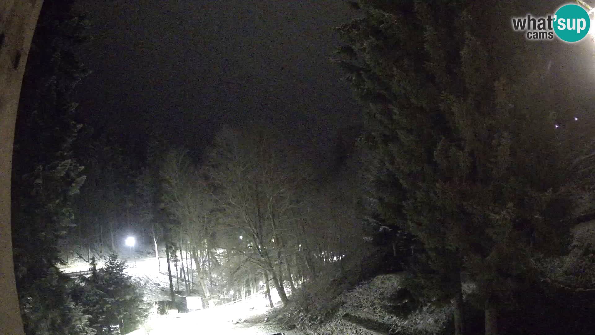 Webcam Spalona – centro scii da fondo live cam montagne Bystrzycki