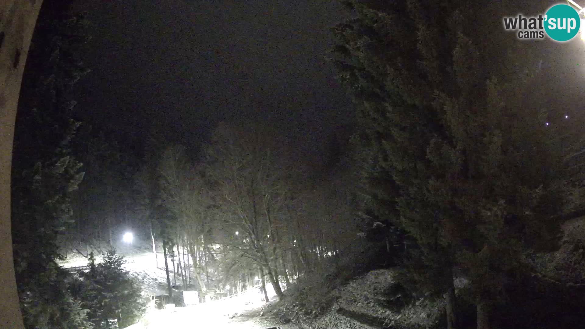 Webcam Spalona – centro scii da fondo live cam montagne Bystrzycki