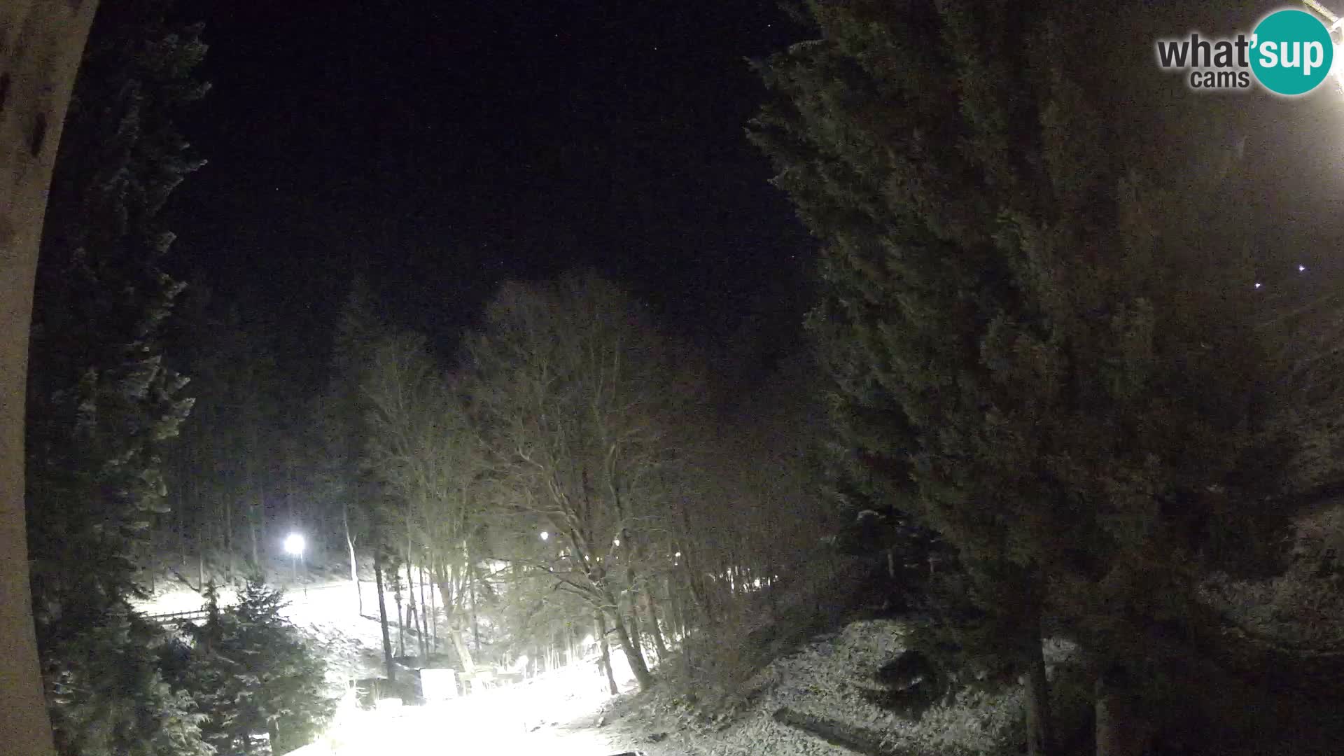 Webcam Spalona – centro scii da fondo live cam montagne Bystrzycki