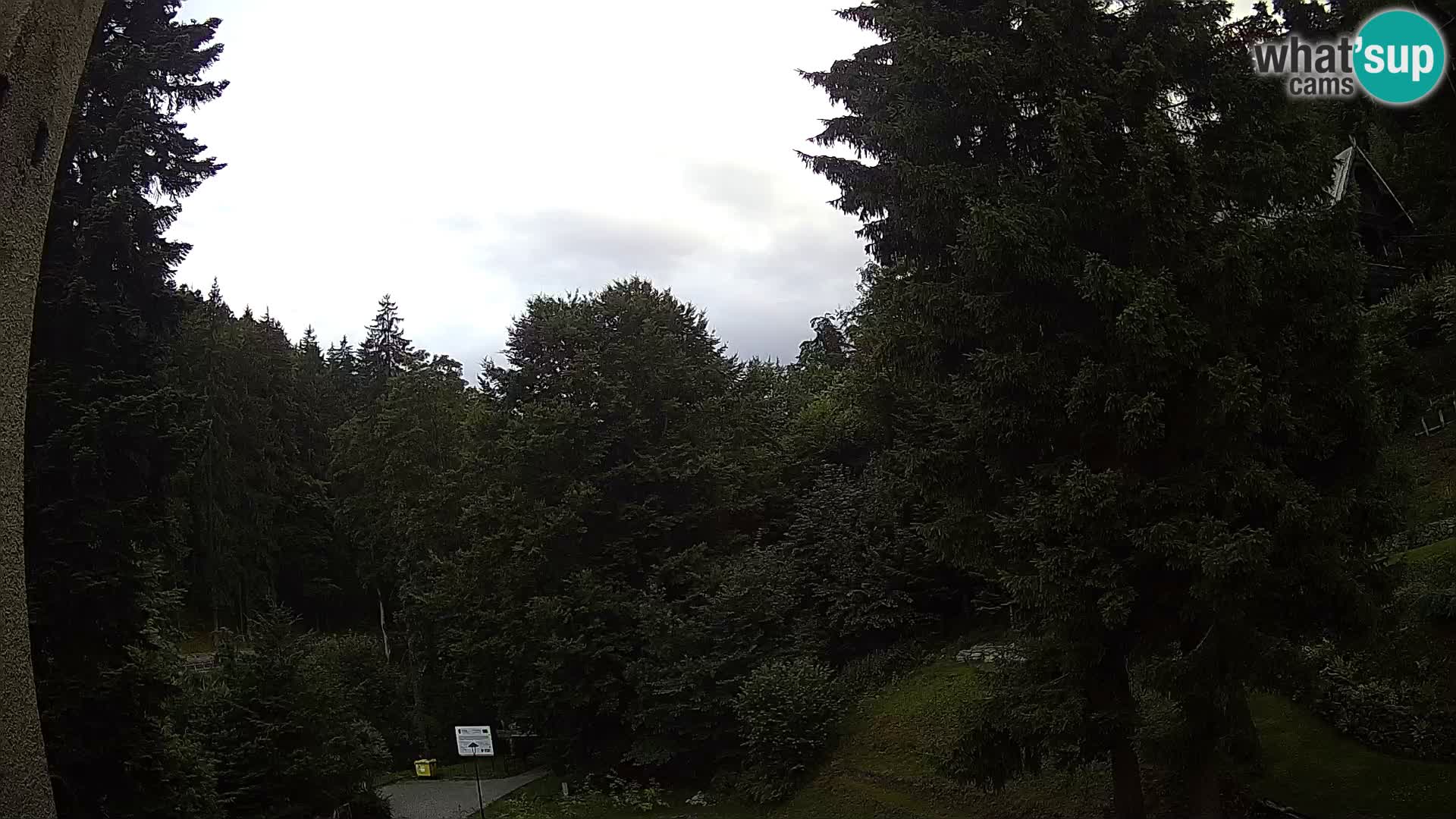 Webcam Spalona – centro scii da fondo live cam montagne Bystrzycki