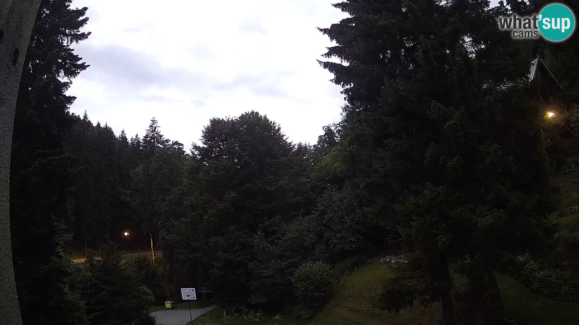 Webcam Spalona – centro scii da fondo live cam montagne Bystrzycki