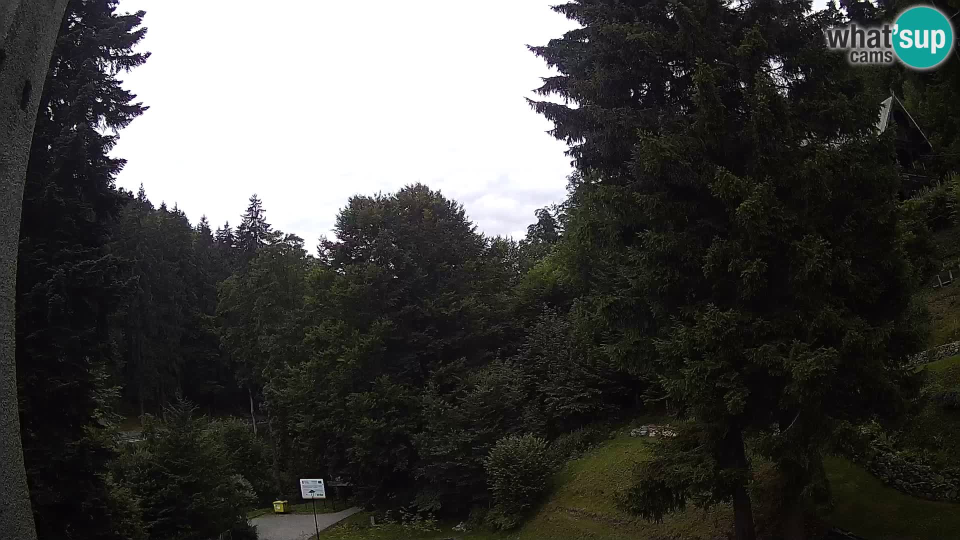 Spletna kamera Spalona – tekaški center v živo planine Bystrzyckie