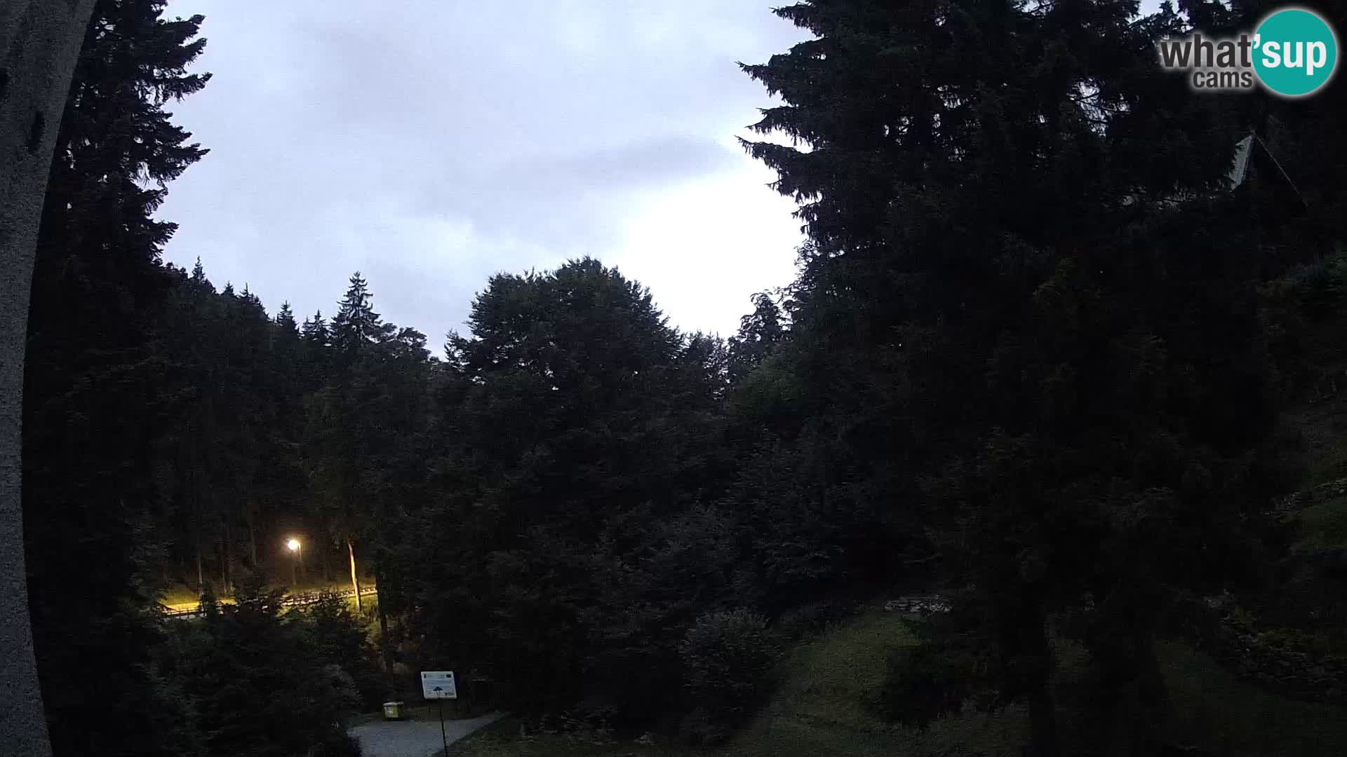 Webcam Spalona – centro scii da fondo live cam montagne Bystrzycki