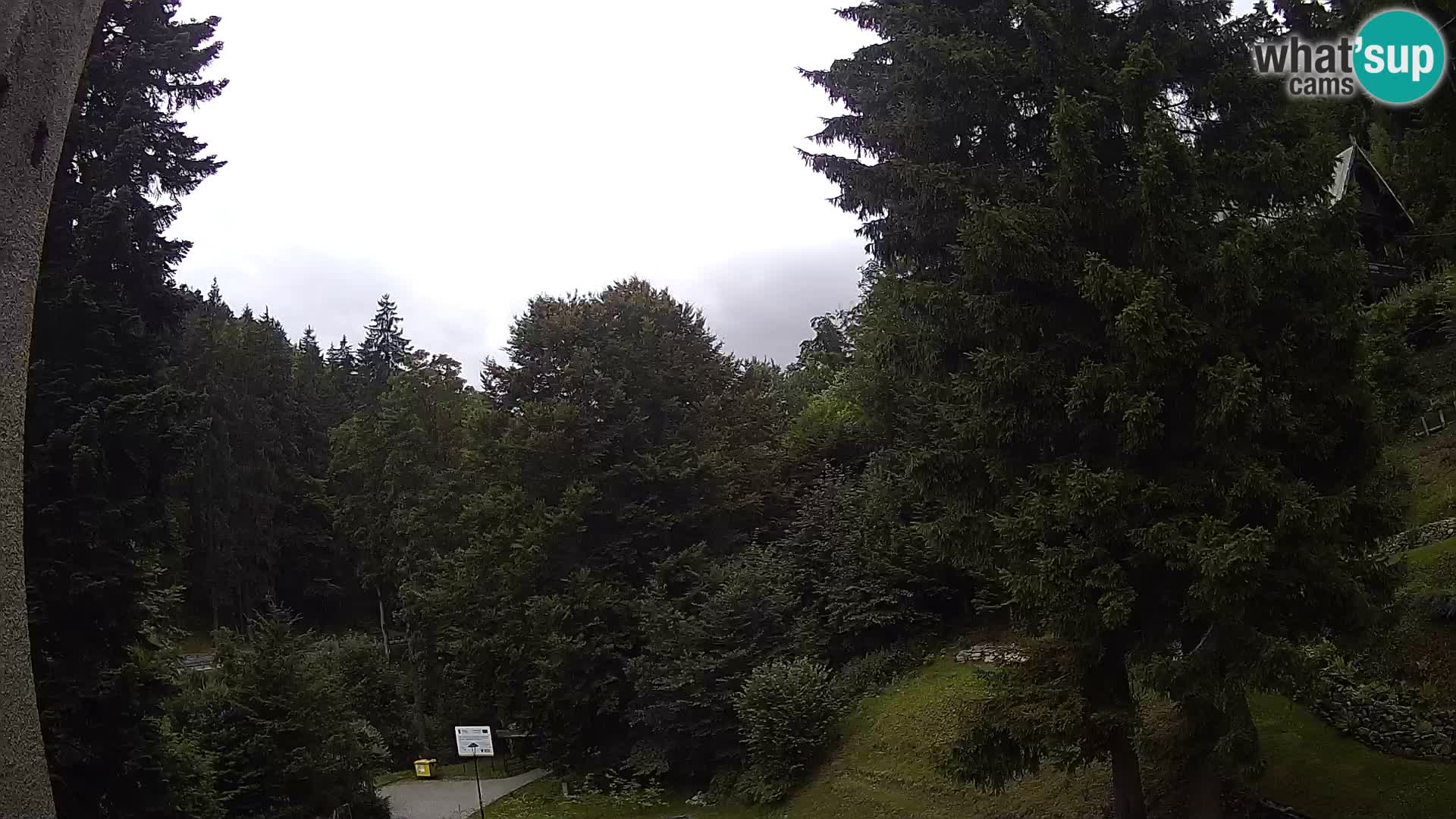 Web kamera Spalona – skijaški center u živo planine Bystrzycki