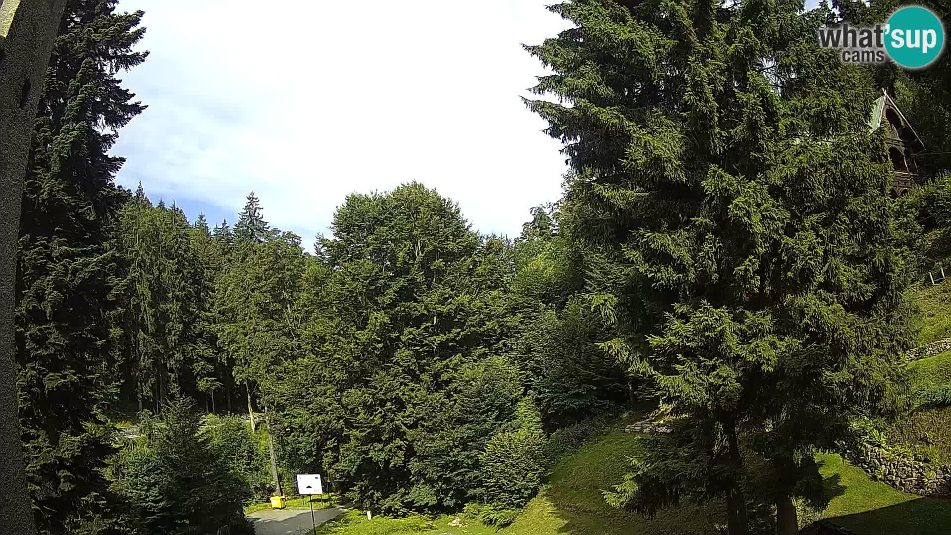 Webcam Spalona – centro scii da fondo live cam montagne Bystrzycki
