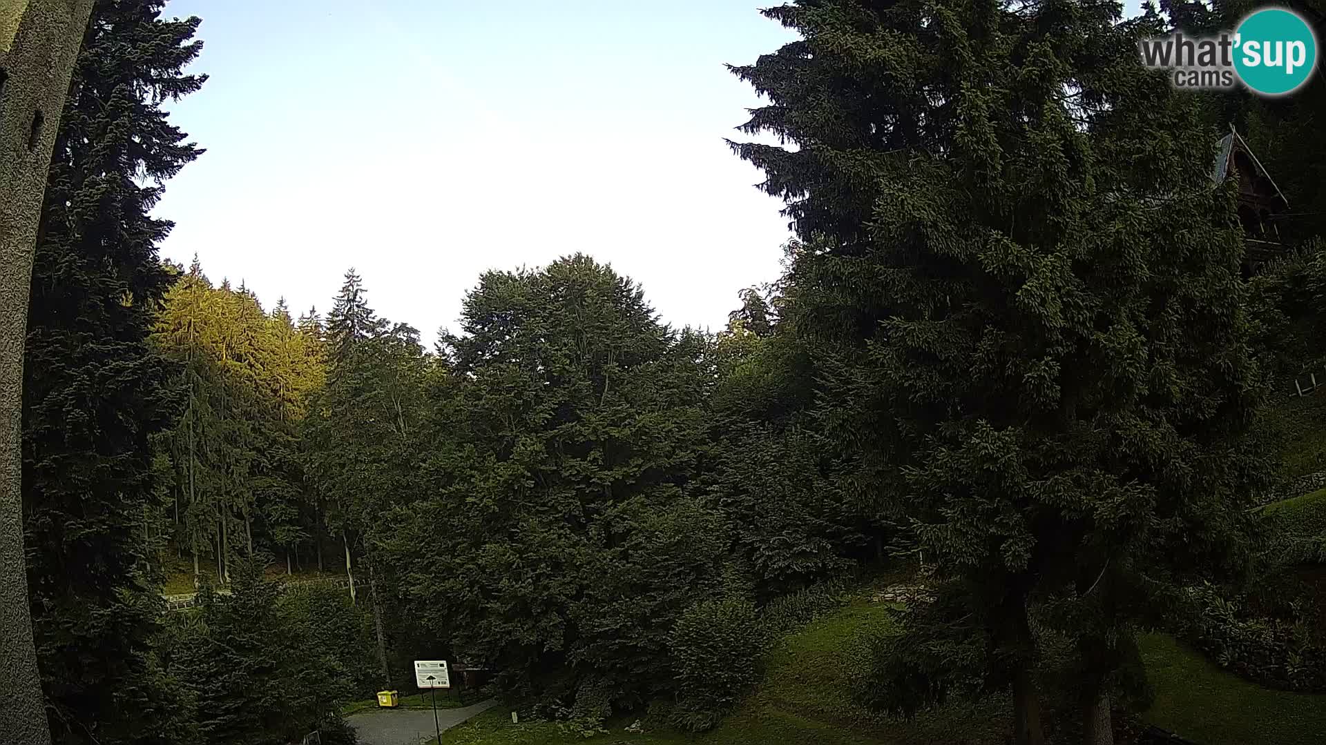 Webcam Spalona – centro scii da fondo live cam montagne Bystrzycki
