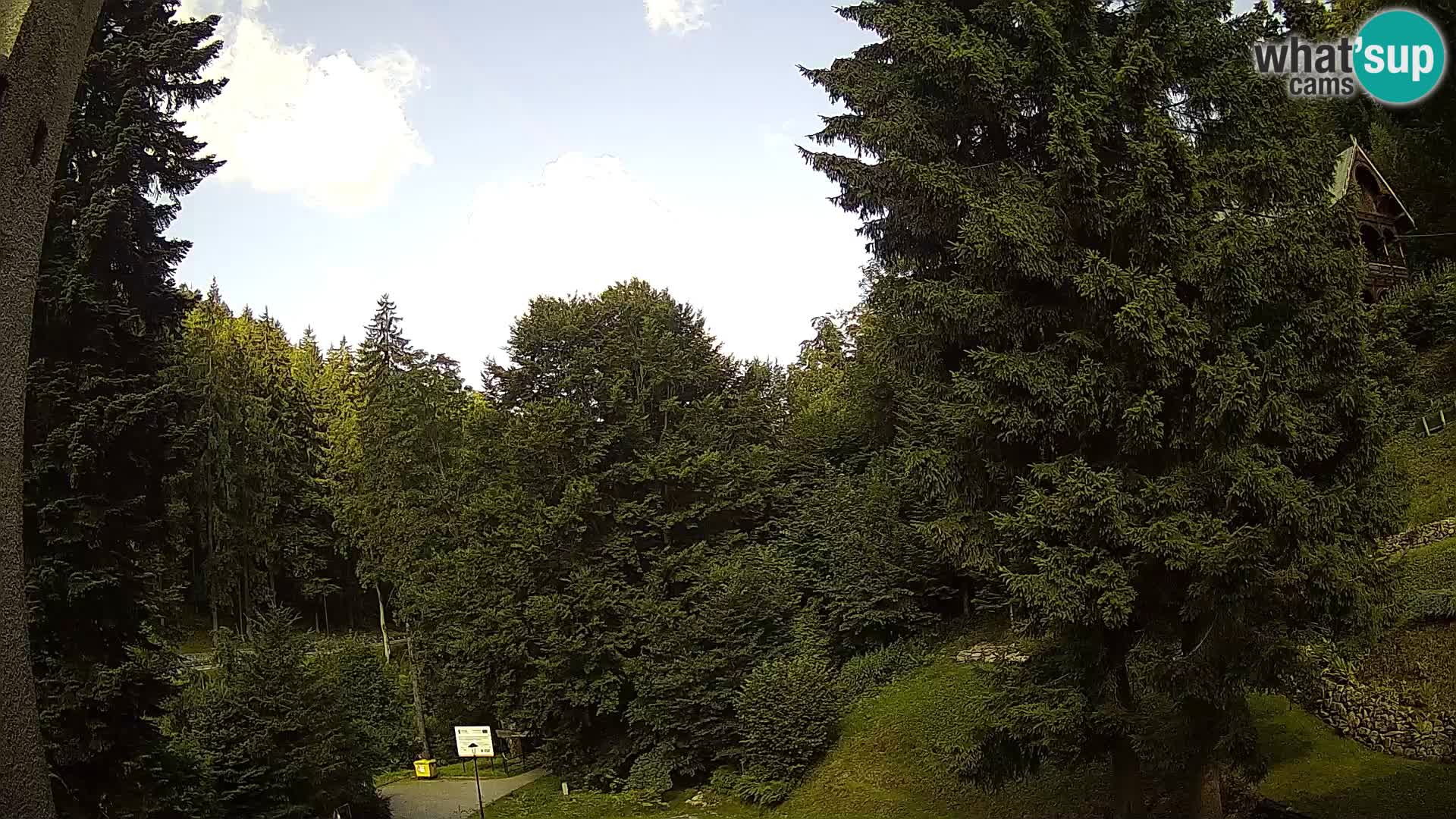Webcam Spalona – centro scii da fondo live cam montagne Bystrzycki