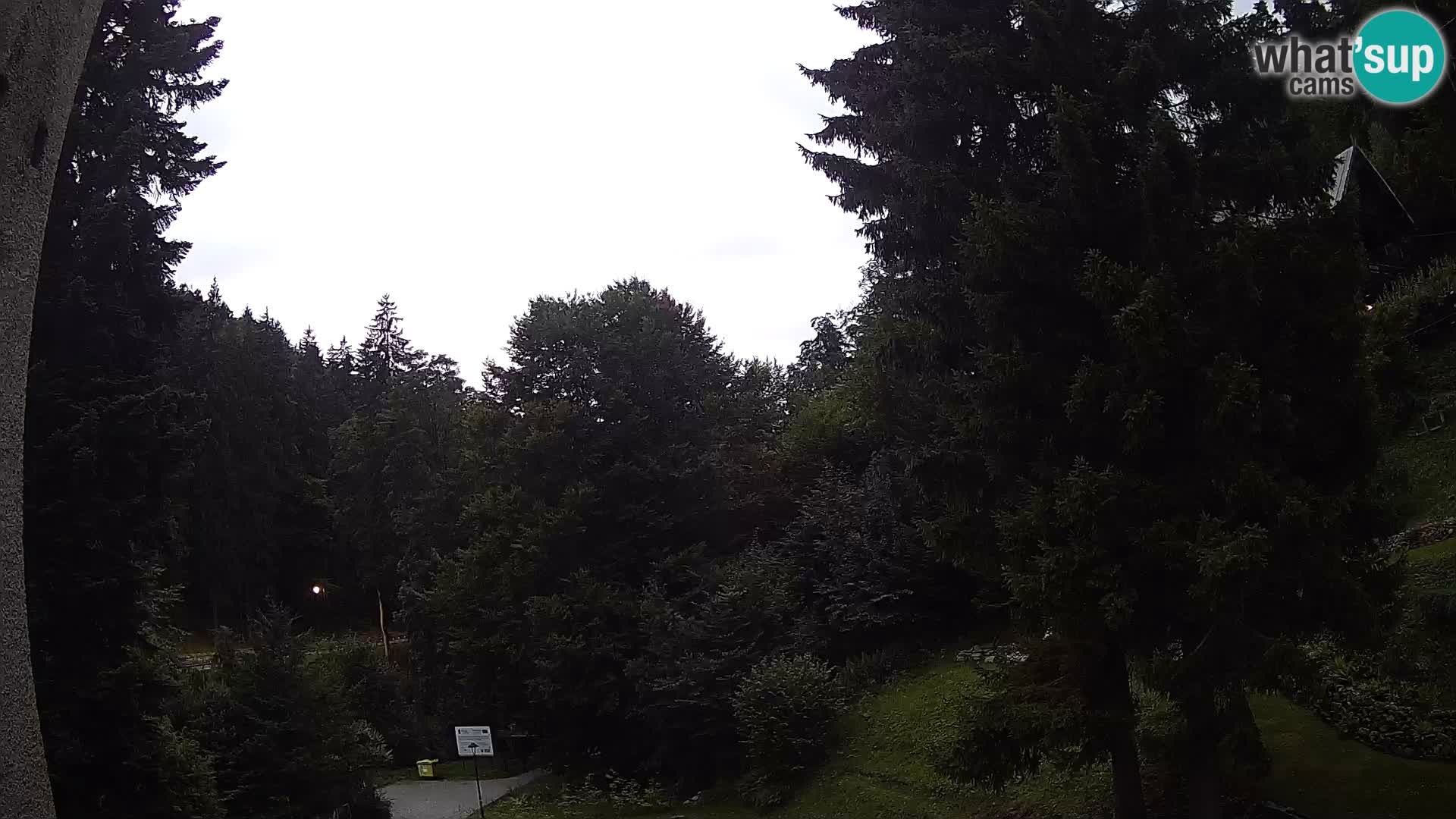 Webcam Spalona – centro scii da fondo live cam montagne Bystrzycki