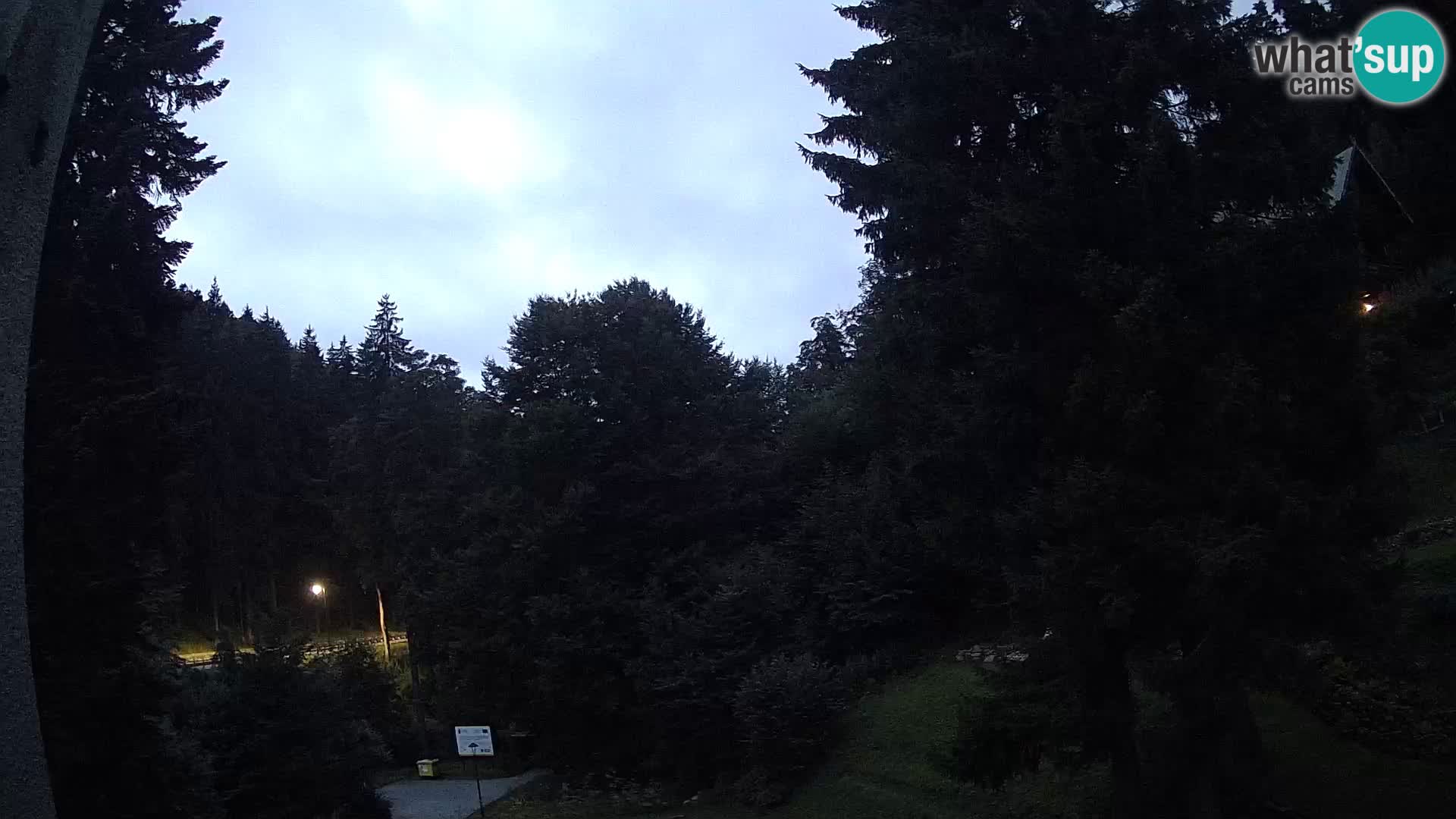 Webcam Spalona – centro scii da fondo live cam montagne Bystrzycki