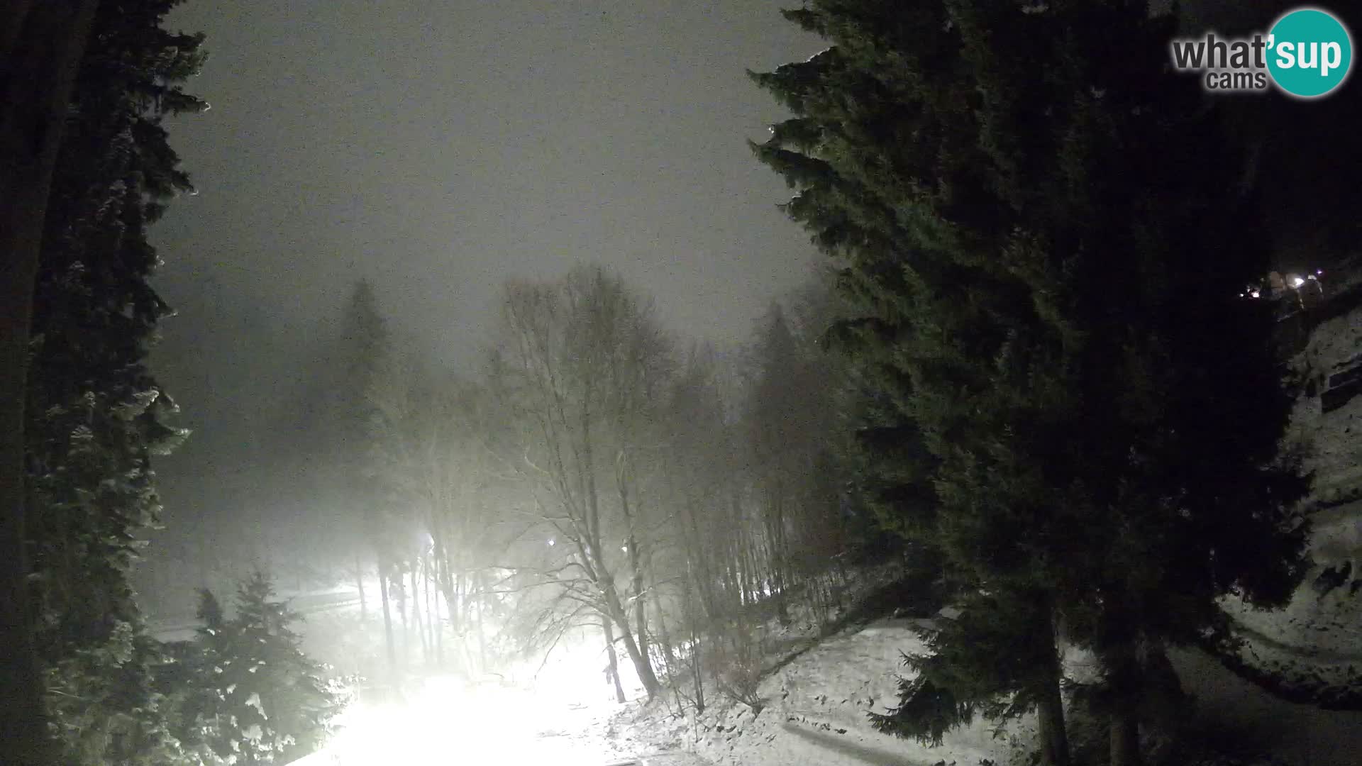 Spletna kamera Spalona – tekaški center v živo planine Bystrzyckie