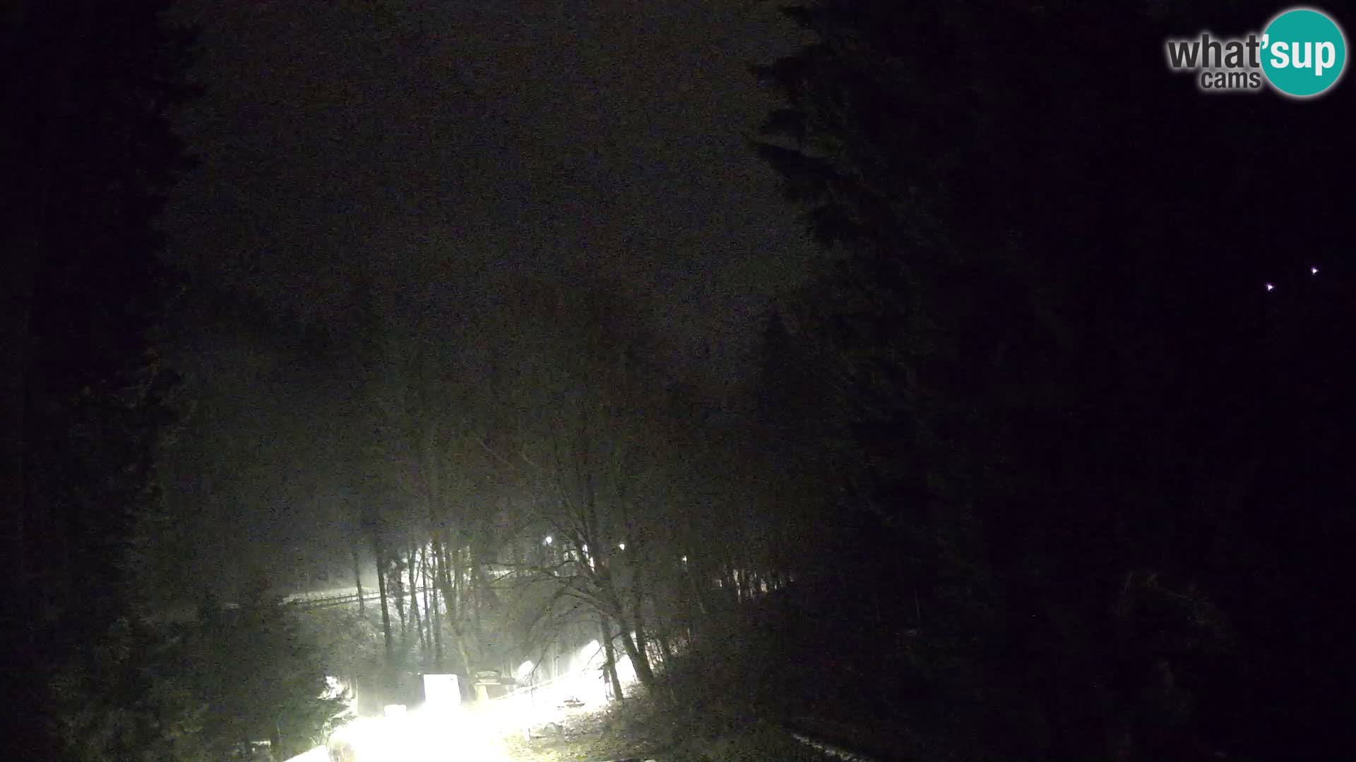 Webcam Spalona – centro scii da fondo live cam montagne Bystrzycki