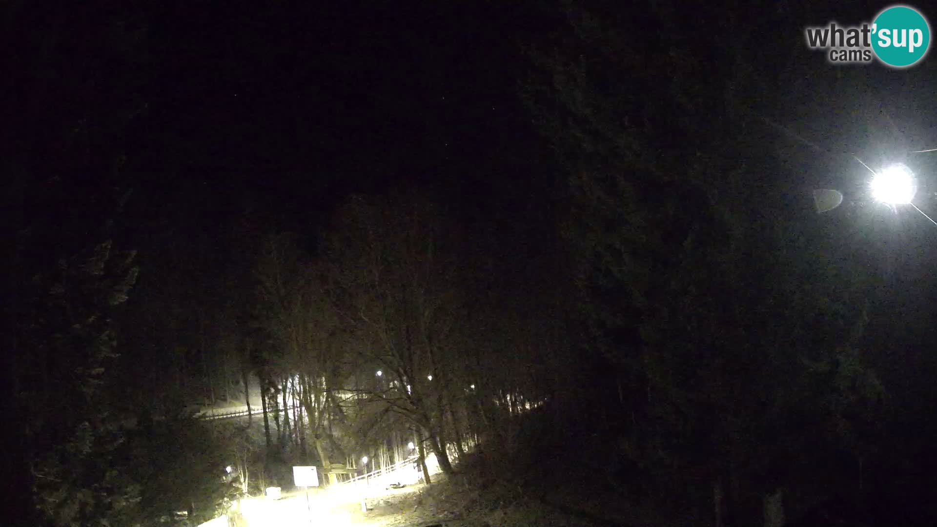 Webcam Spalona – centro scii da fondo live cam montagne Bystrzycki