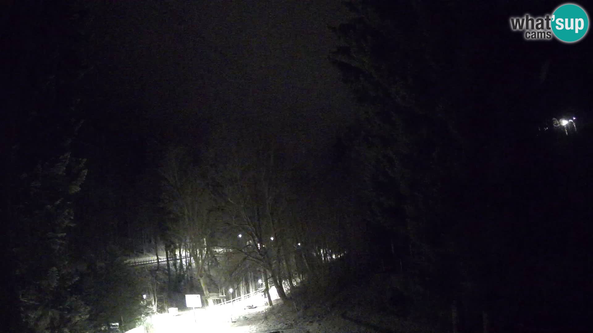 Web kamera Spalona – skijaški center u živo planine Bystrzycki