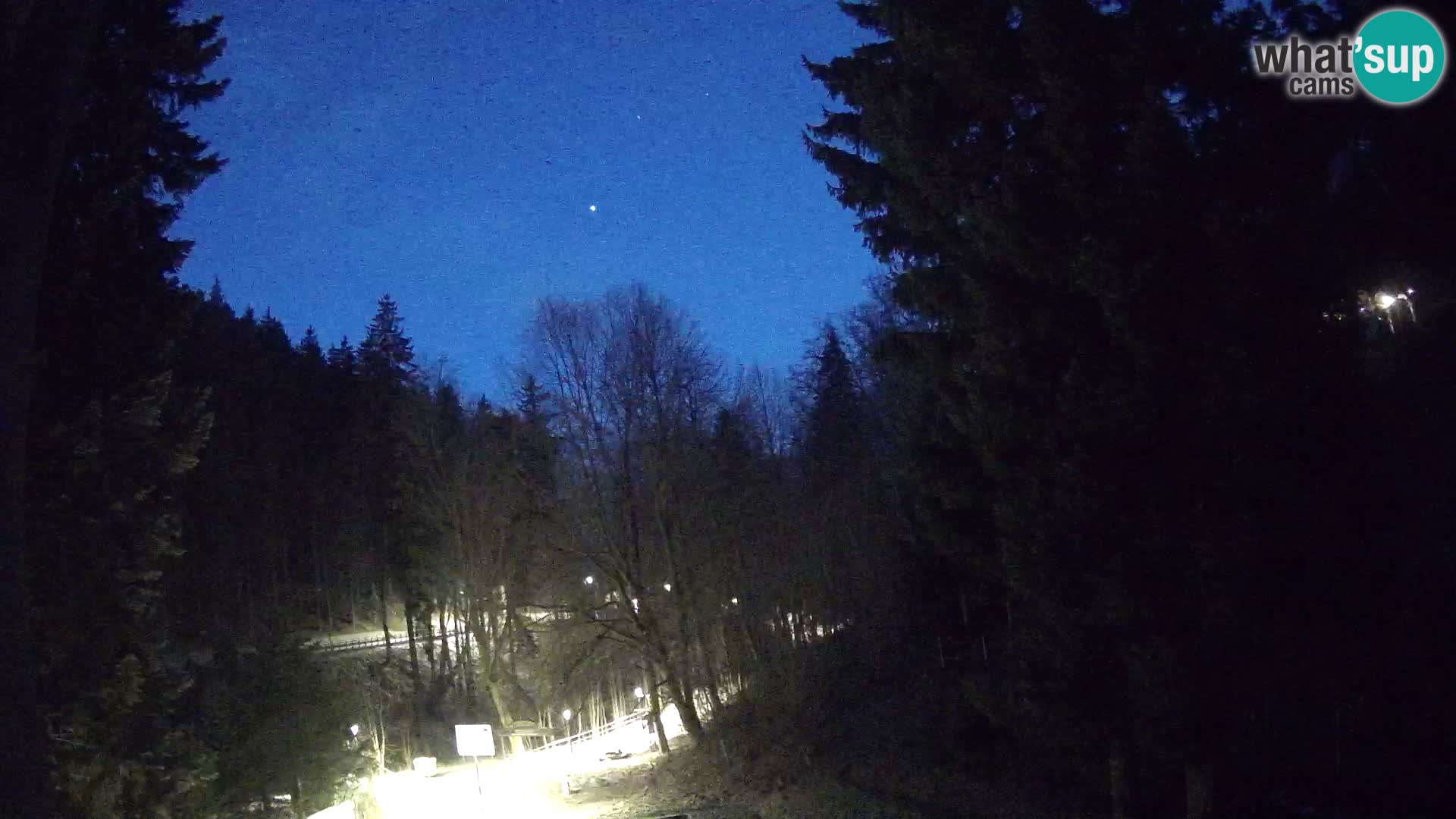 Webcam Spalona – centro scii da fondo live cam montagne Bystrzycki