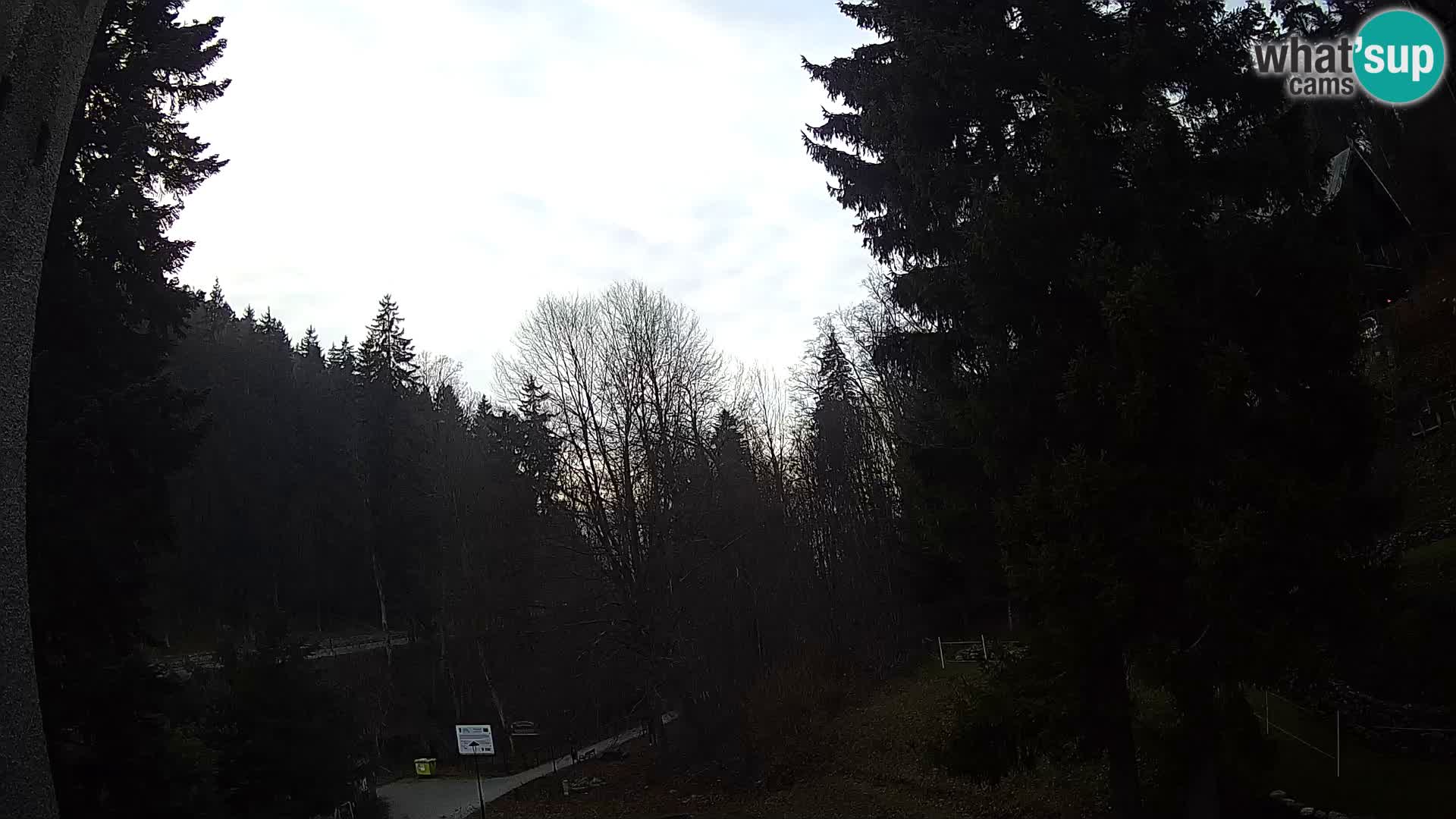 Spletna kamera Spalona – tekaški center v živo planine Bystrzyckie