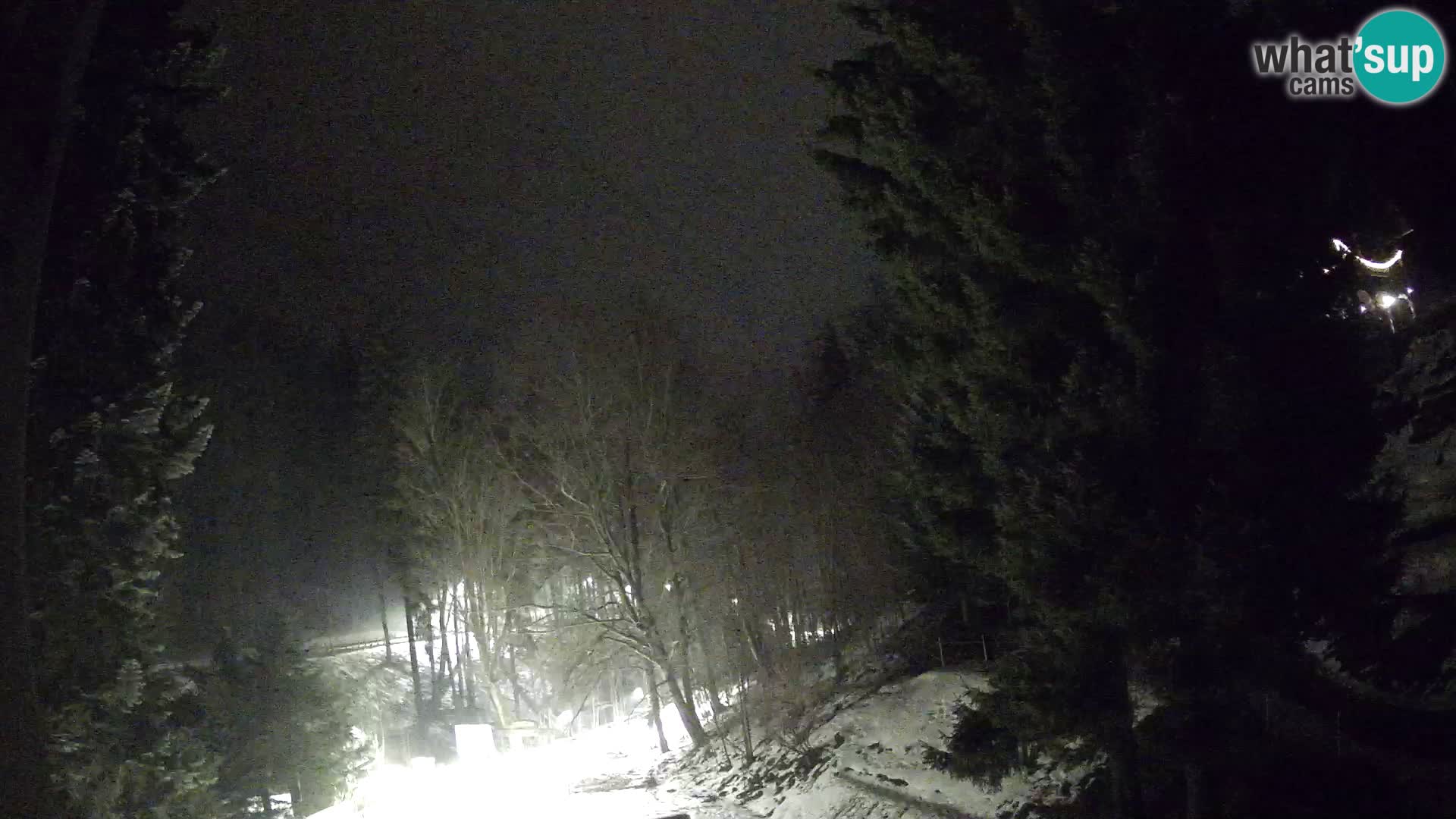 Web kamera Spalona – skijaški center u živo planine Bystrzycki