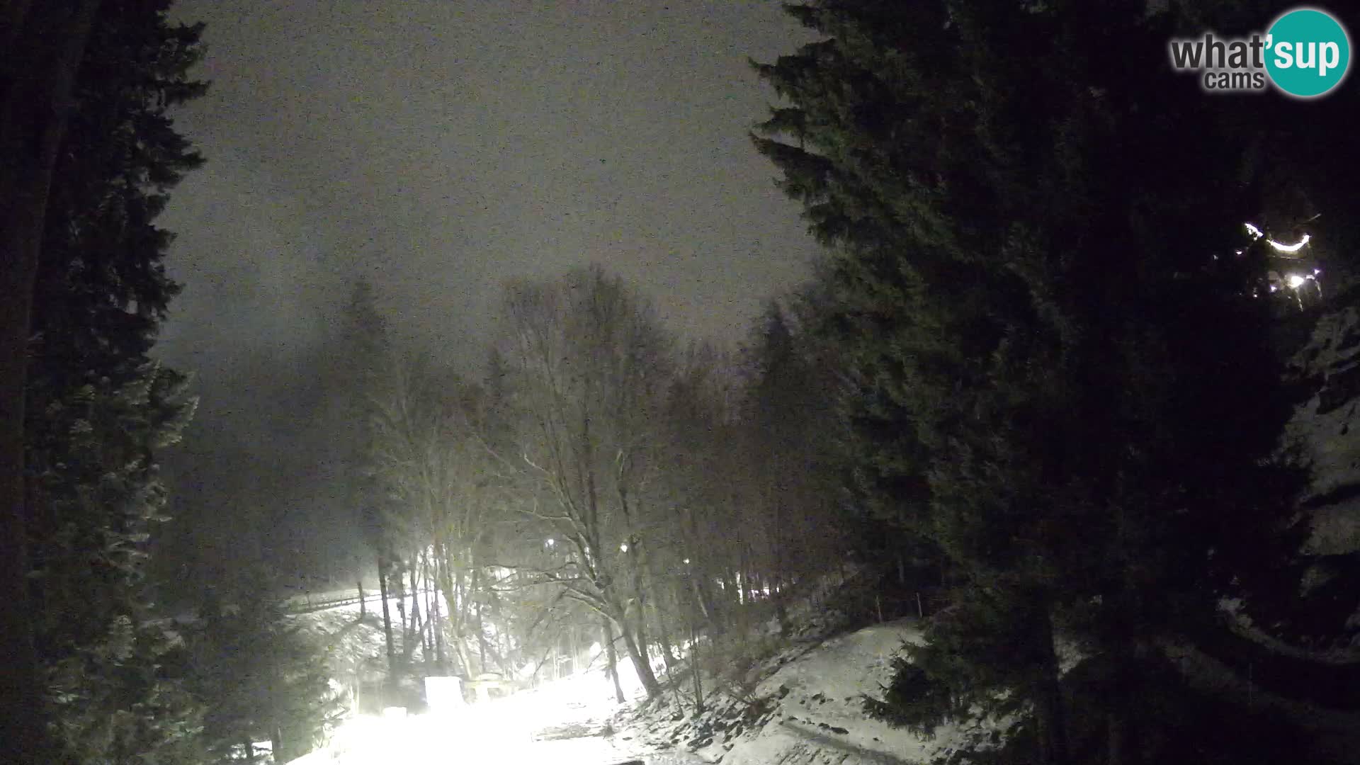 Web kamera Spalona – skijaški center u živo planine Bystrzycki