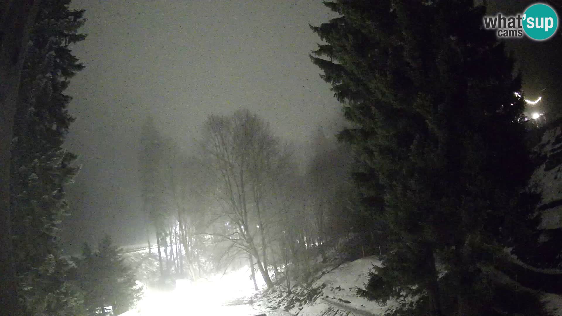 Web kamera Spalona – skijaški center u živo planine Bystrzycki