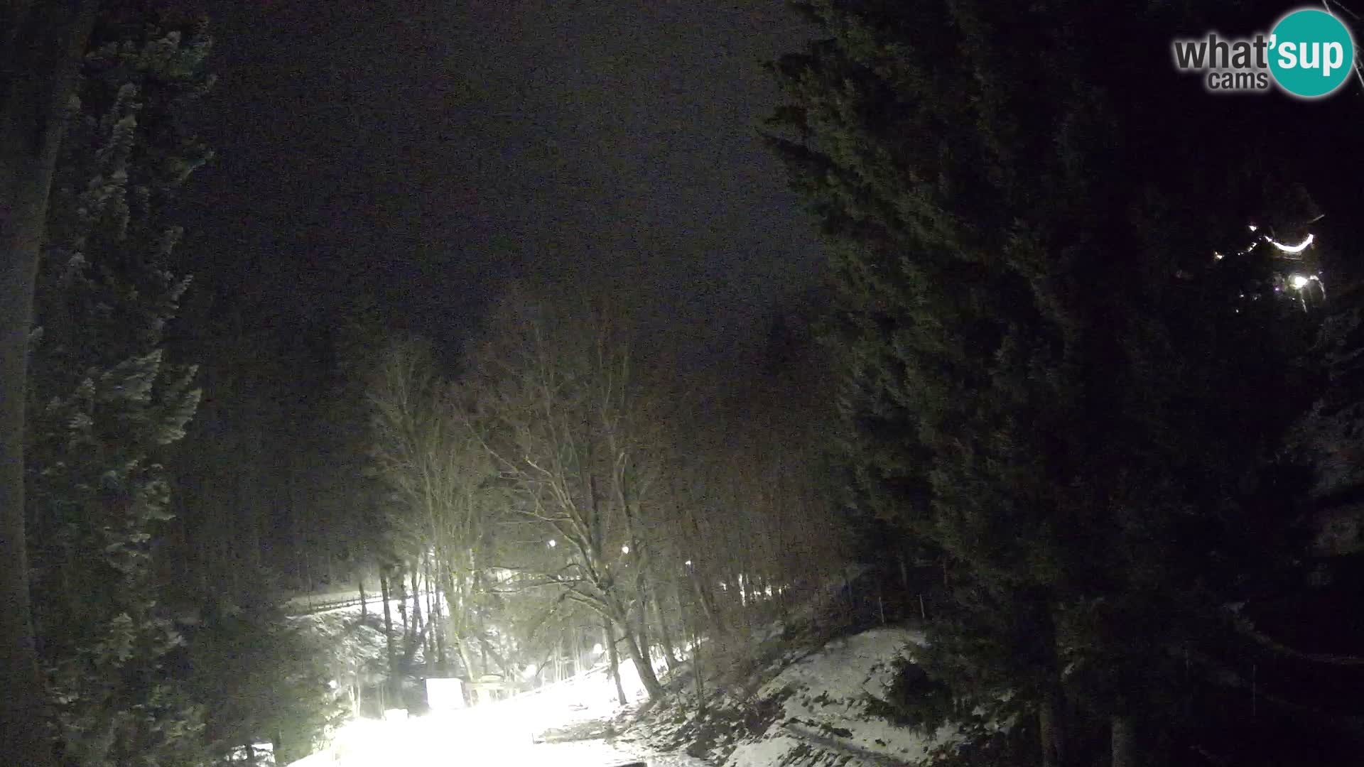 Webcam Spalona – centro scii da fondo live cam montagne Bystrzycki