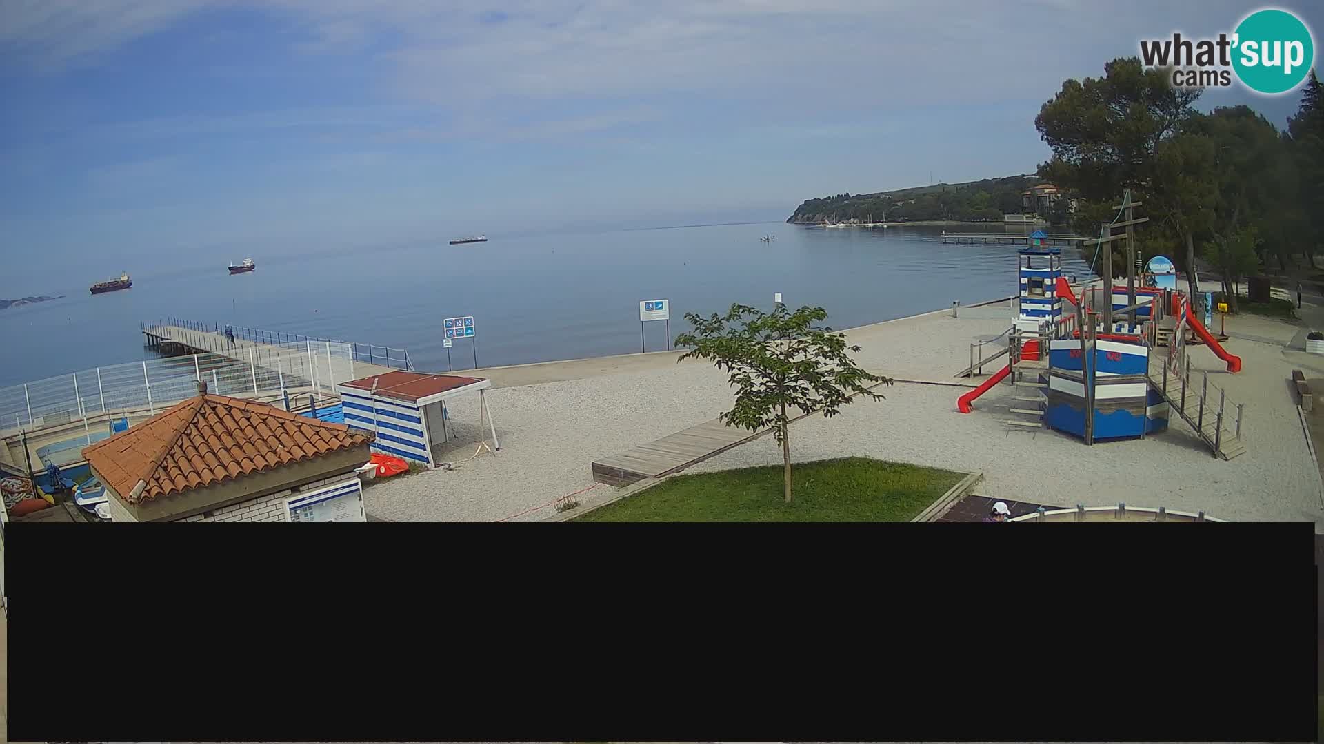 Live webcam Ankaran – Adria Ankaran Hotel & Resort – Slovenia