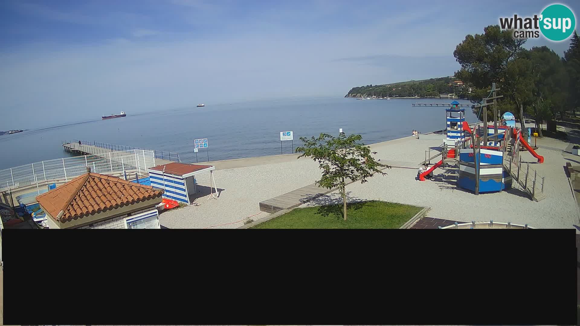 Webcam en direct Ankaran – Adria Ankaran Hotel & Resort – Slovénie