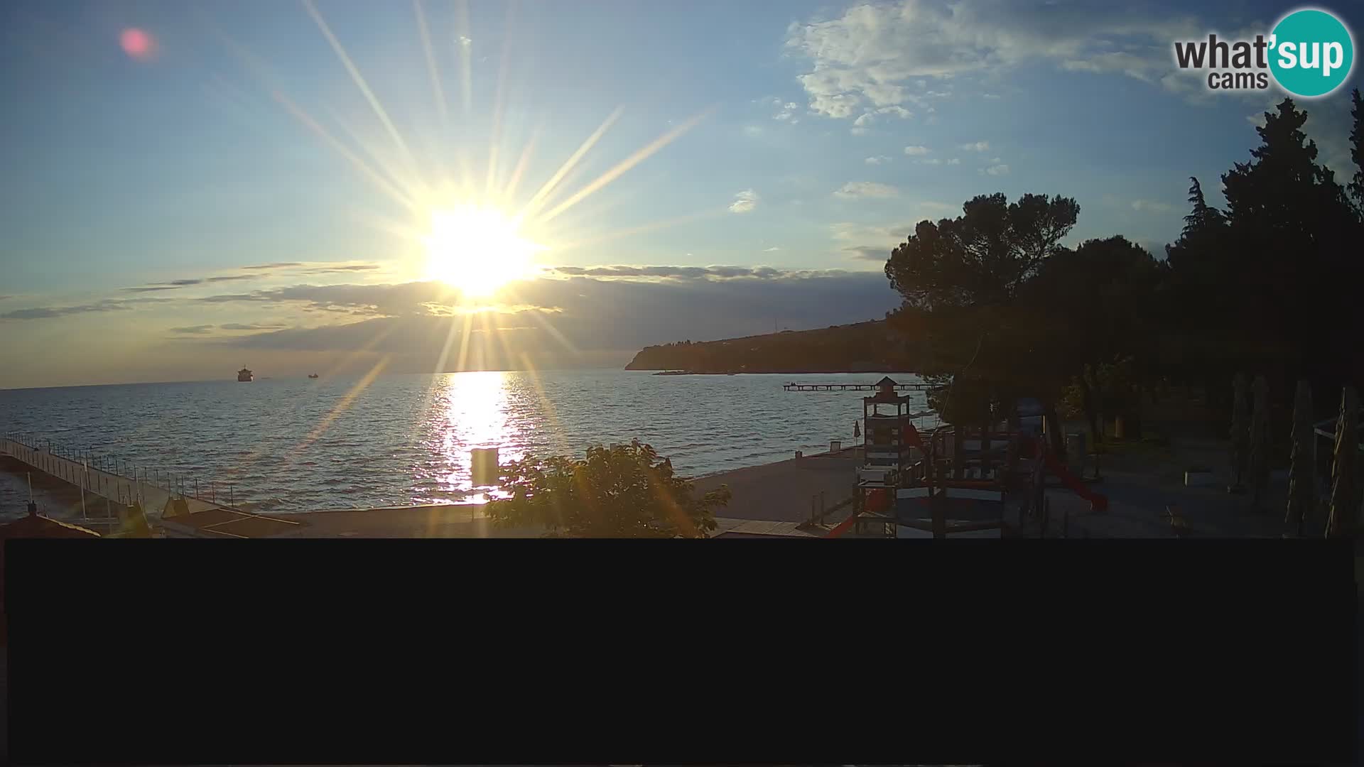Live webcam Ankarano – Adria Ankaran Hotel & Resort – Slovenia