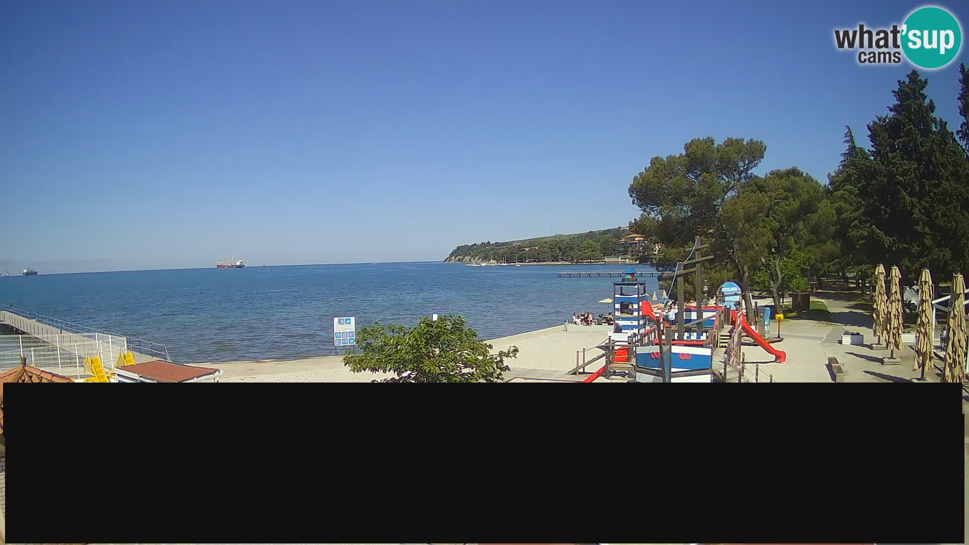 Webcam en direct Ankaran – Adria Ankaran Hotel & Resort – Slovénie