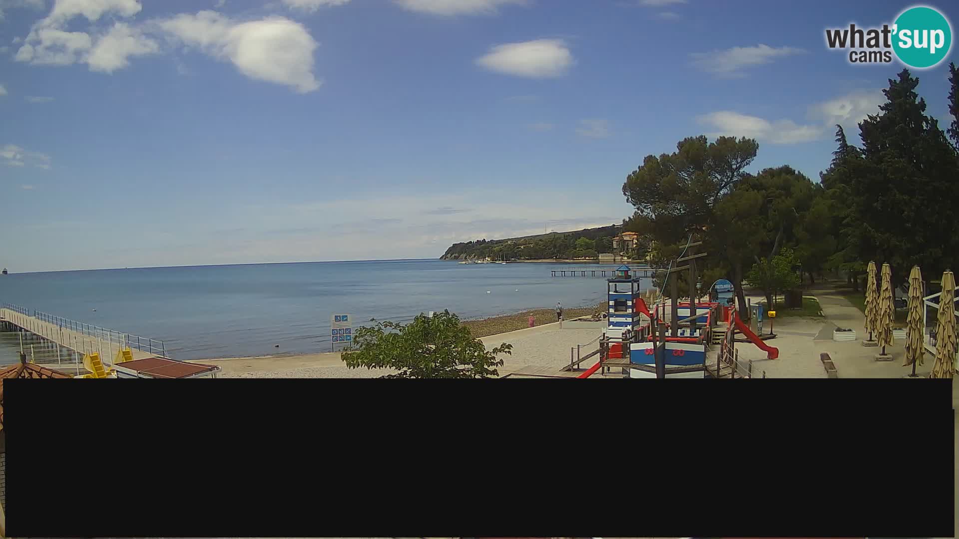 Live webcam Ankaran – Adria Ankaran Hotel & Resort – Slovenia