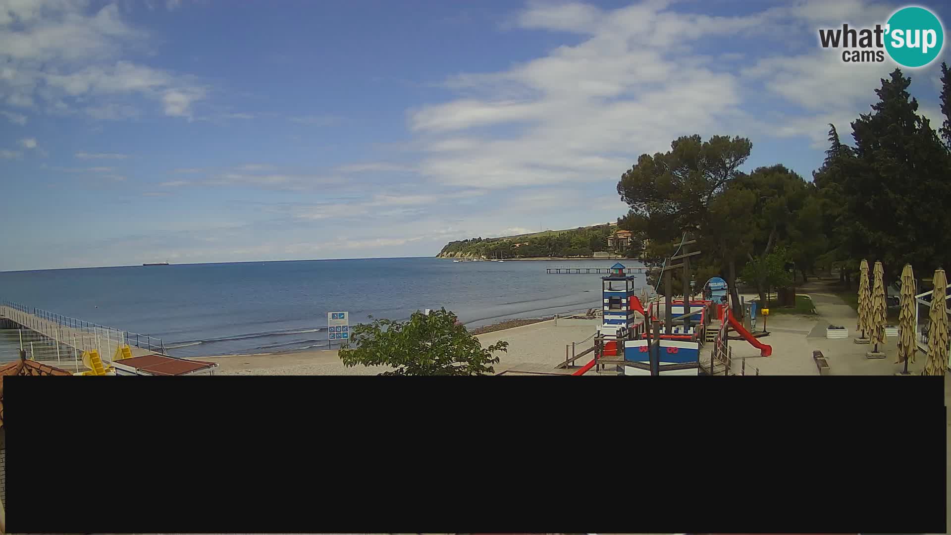 Live webcam Ankaran – Adria Ankaran Hotel & Resort – Slovenia