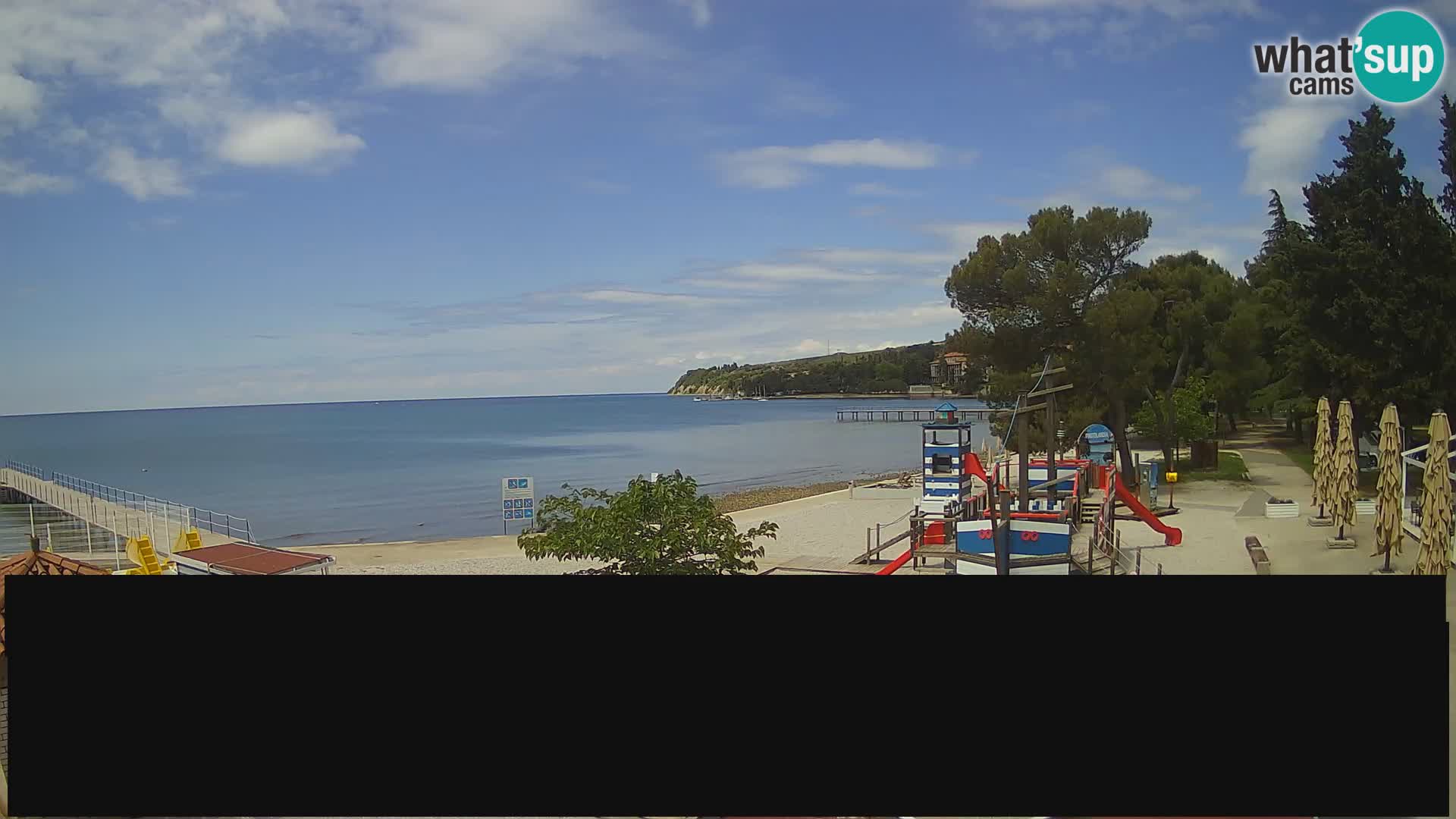 Webcam en direct Ankaran – Adria Ankaran Hotel & Resort – Slovénie