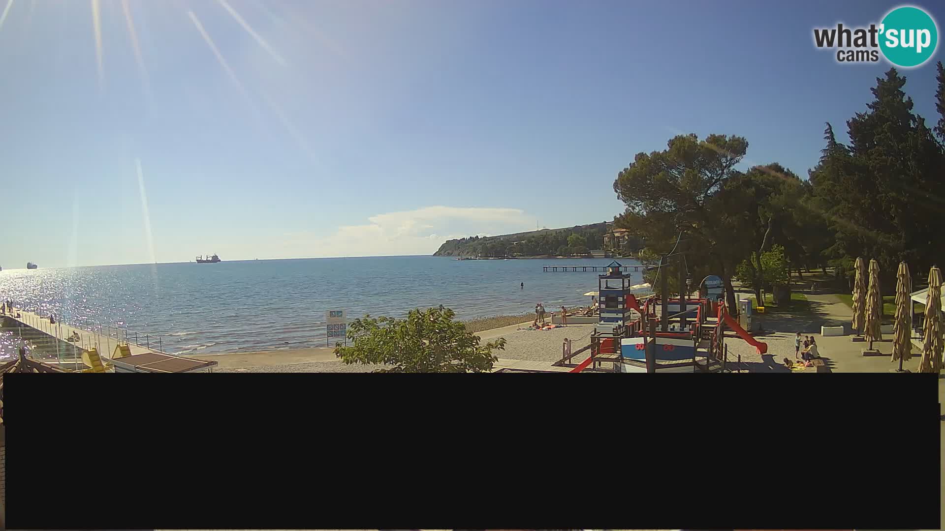 Live webcam Ankarano – Adria Ankaran Hotel & Resort – Slovenia
