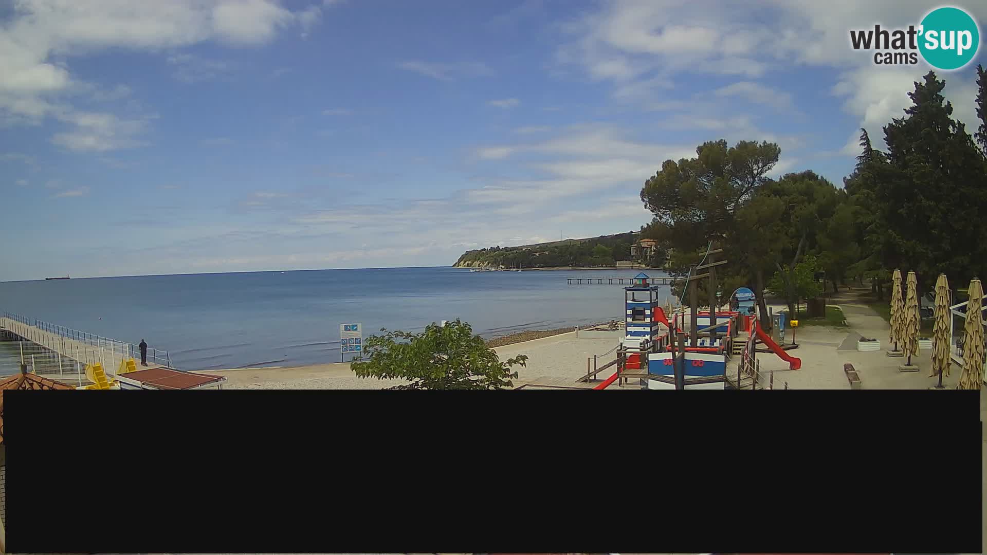 Live webcam Ankarano – Adria Ankaran Hotel & Resort – Slovenia
