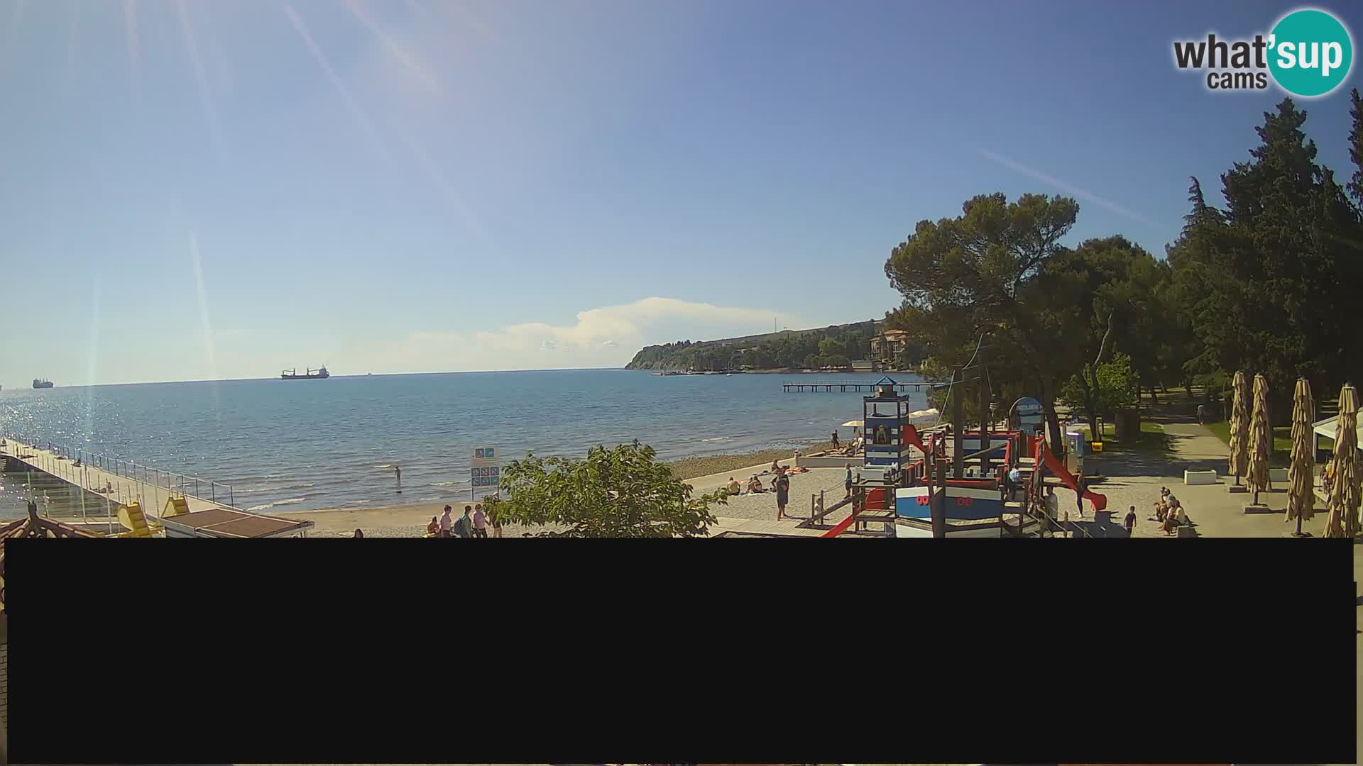 Live webcam Ankaran – Adria Ankaran Hotel & Resort – Slovenia