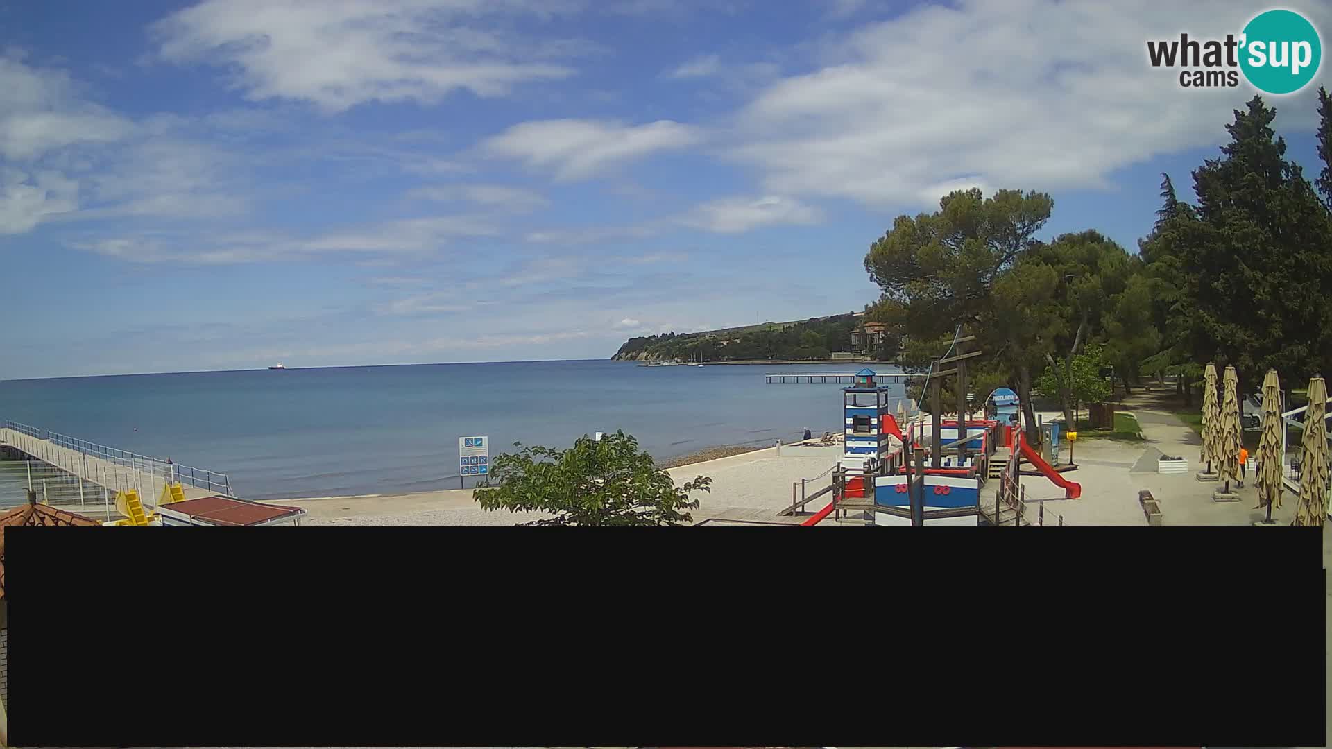 Live webcam Ankaran – Adria Ankaran Hotel & Resort – Slovenia