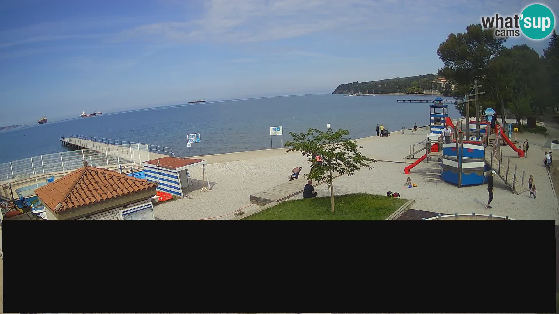 Live webcam Ankarano – Adria Ankaran Hotel & Resort – Slovenia