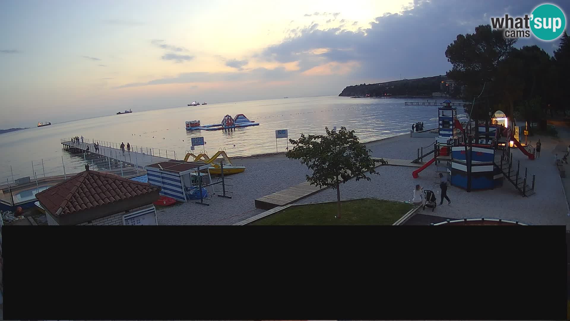 Live webcam Ankarano – Adria Ankaran Hotel & Resort – Slovenia