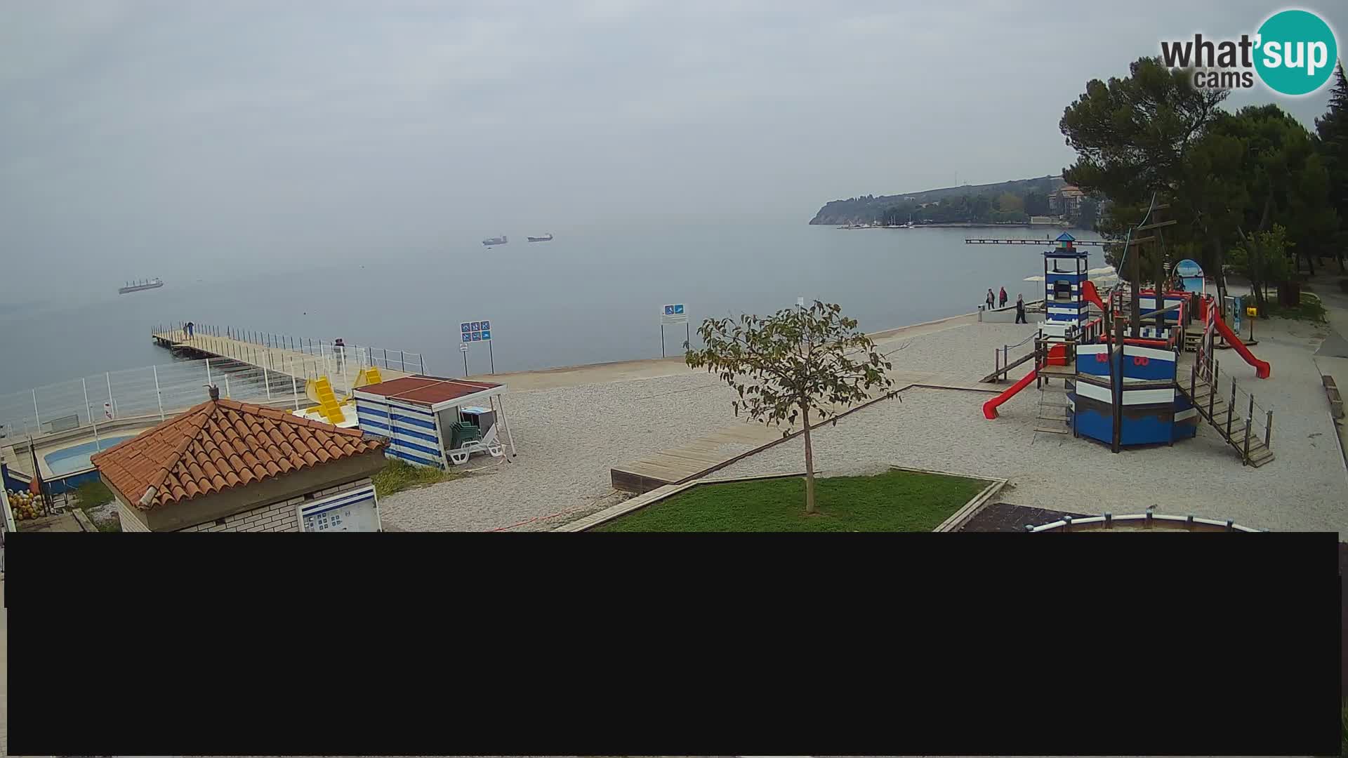 Live webcam Ankarano – Adria Ankaran Hotel & Resort – Slovenia