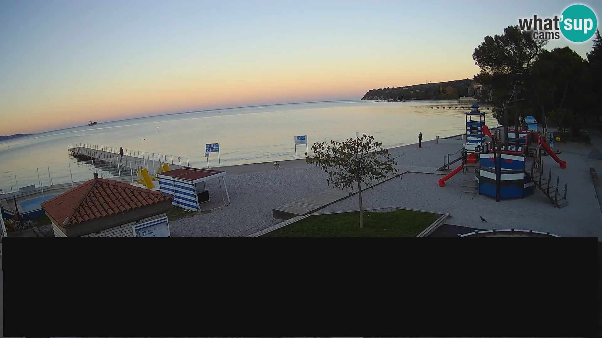 Live webcam Ankaran – Adria Ankaran Hotel & Resort – Slovenia