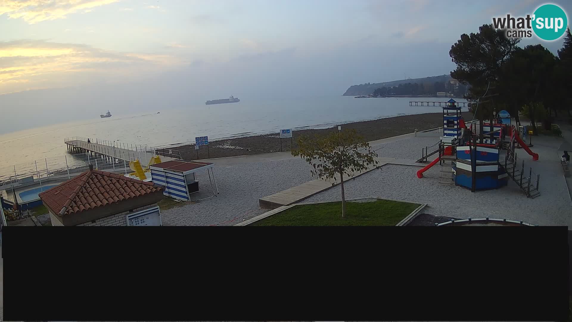 Live webcam Ankaran – Adria Ankaran Hotel & Resort – Slovenia