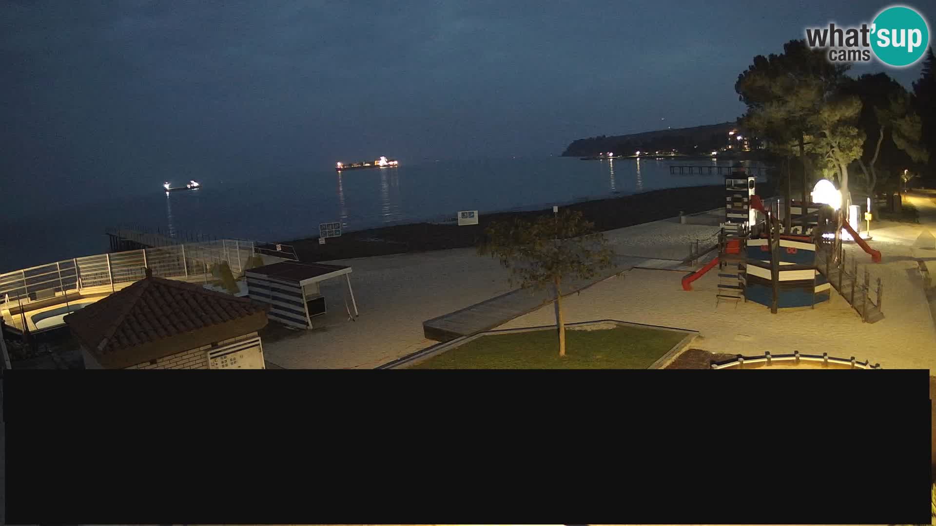 Webcam en direct Ankaran – Adria Ankaran Hotel & Resort – Slovénie