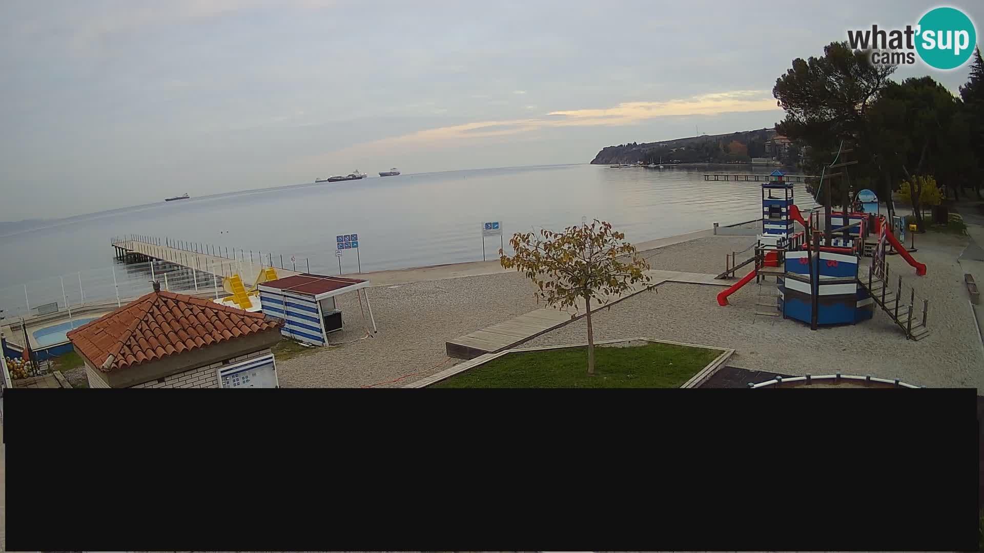 Live webcam Ankarano – Adria Ankaran Hotel & Resort – Slovenia