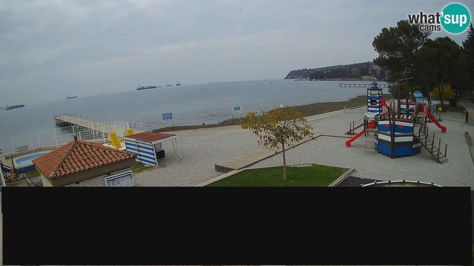 Live webcam Ankarano – Adria Ankaran Hotel & Resort – Slovenia